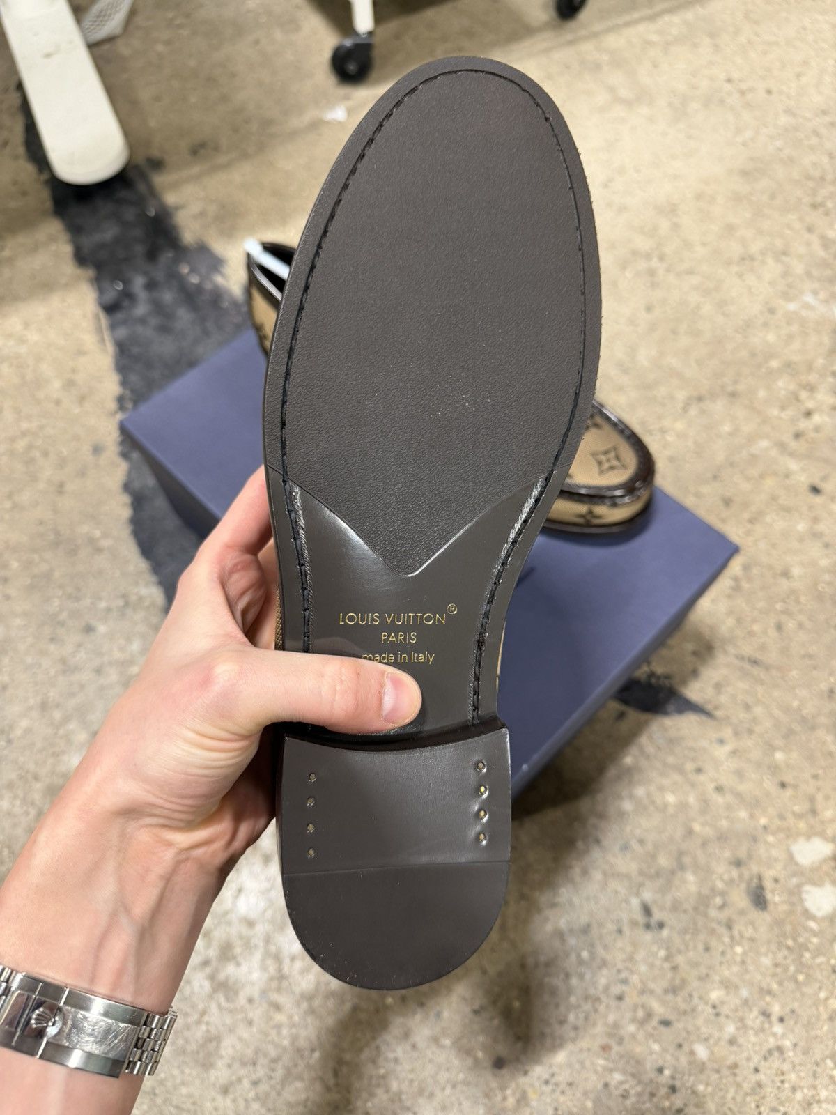 Louis Vuitton Louis Vuitton Major Monogram Loafers NEW 1250$ Size US 7.5 / EU 40-41 - 4 Thumbnail
