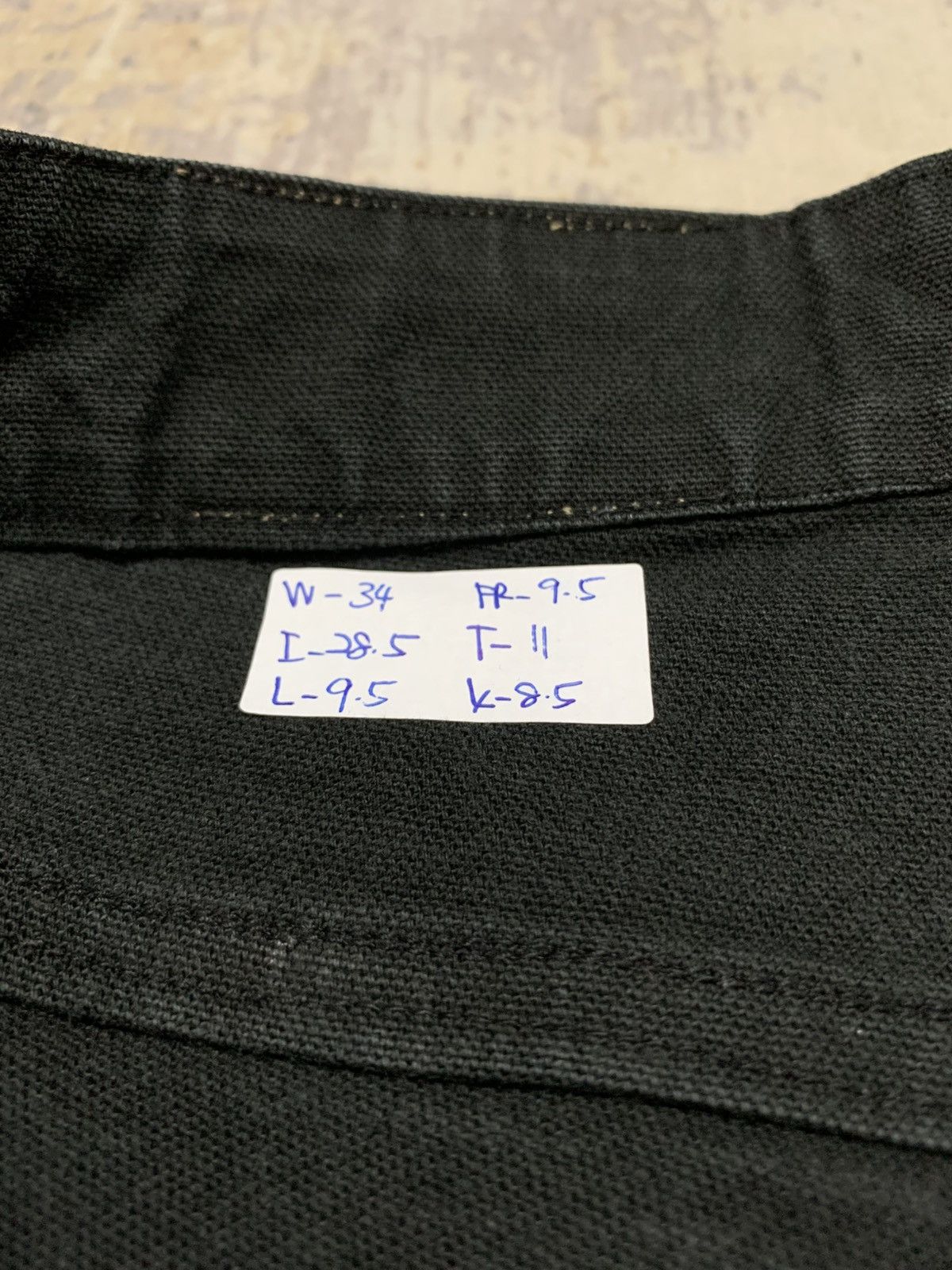 If Six Was Nine Japanese Brand Buffalo Bleach Dye Cropped Cargo Pant 31x28.5 Size US 32 / EU 48 - 12 Thumbnail