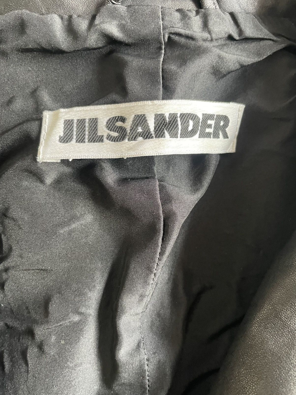 Jil Sander Jil Sander Leather Jacket Size XS / US 0-2 / IT 36-38 - 10 Thumbnail