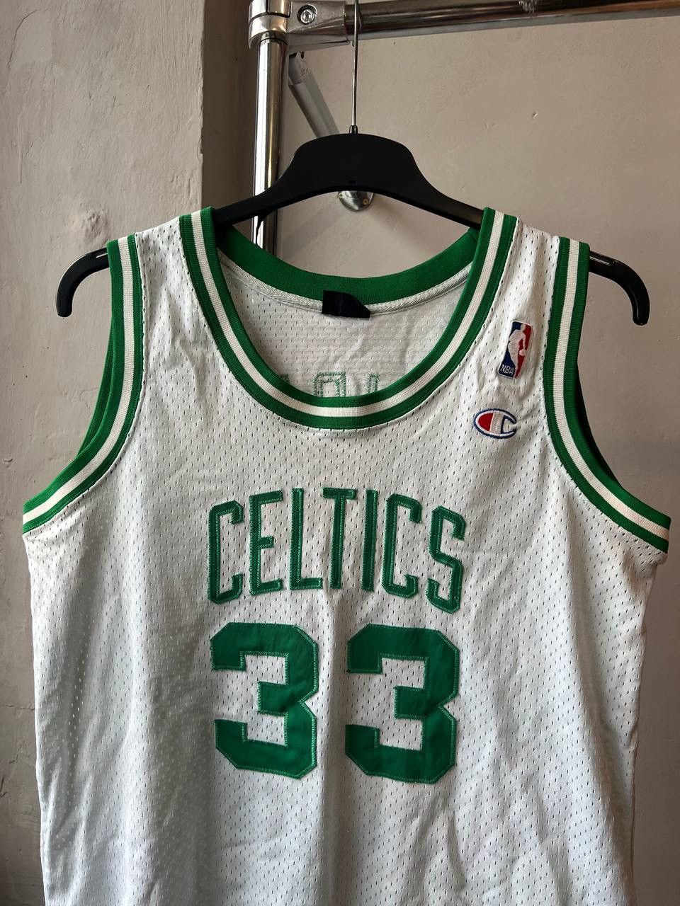 NBA VINTAGE BOSTON CELTICS #33 BIRD CHAMPION NBA JERSEY SIZE M Size US M / EU 48-50 / 2 - 3 Thumbnail