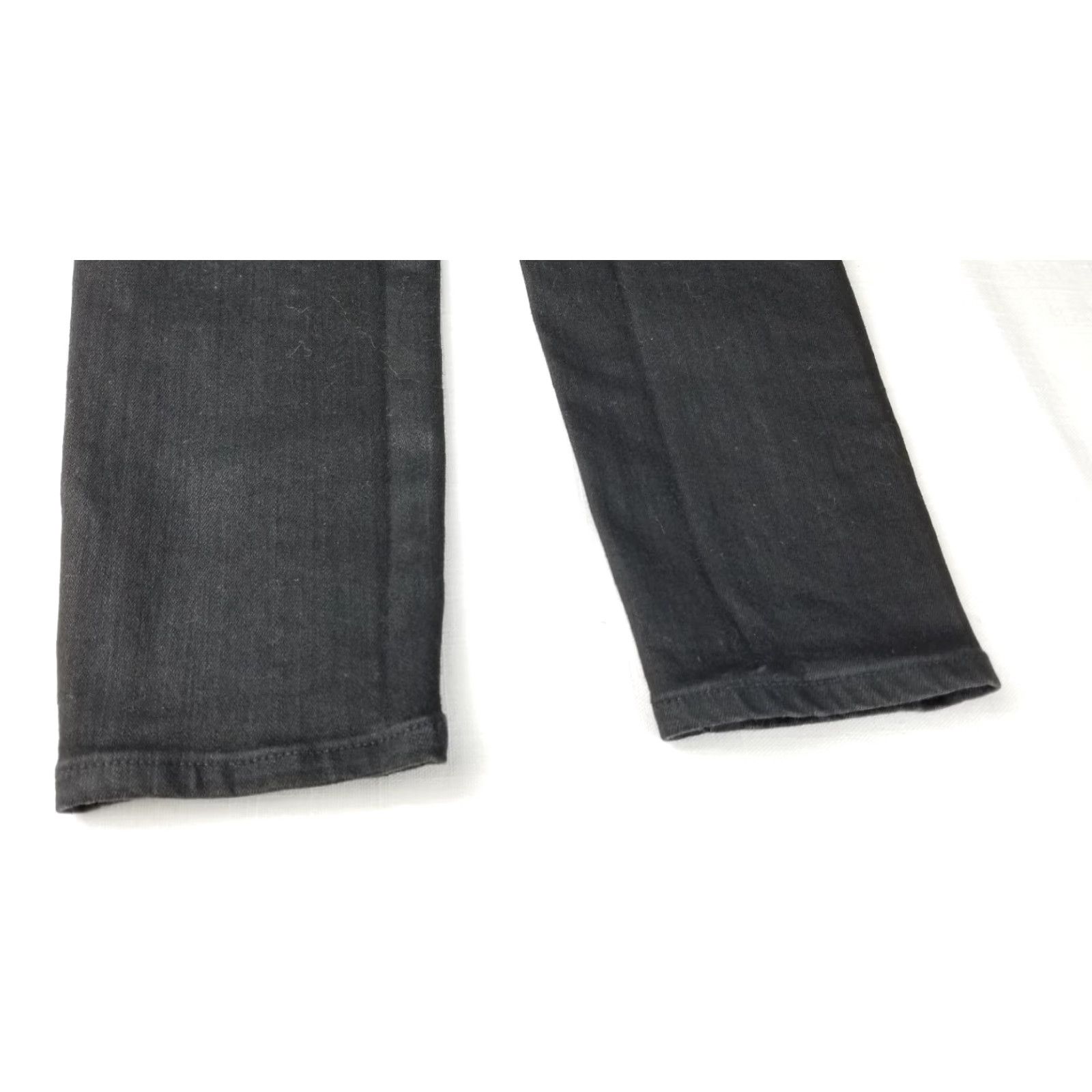 3x1 VINTAGE Women's 3×1 W1B Black Faded Skinny Jeans Size 27 HIGH RISE Straight Made In USA Size 27" / US 4 / IT 40 - 5 Thumbnail