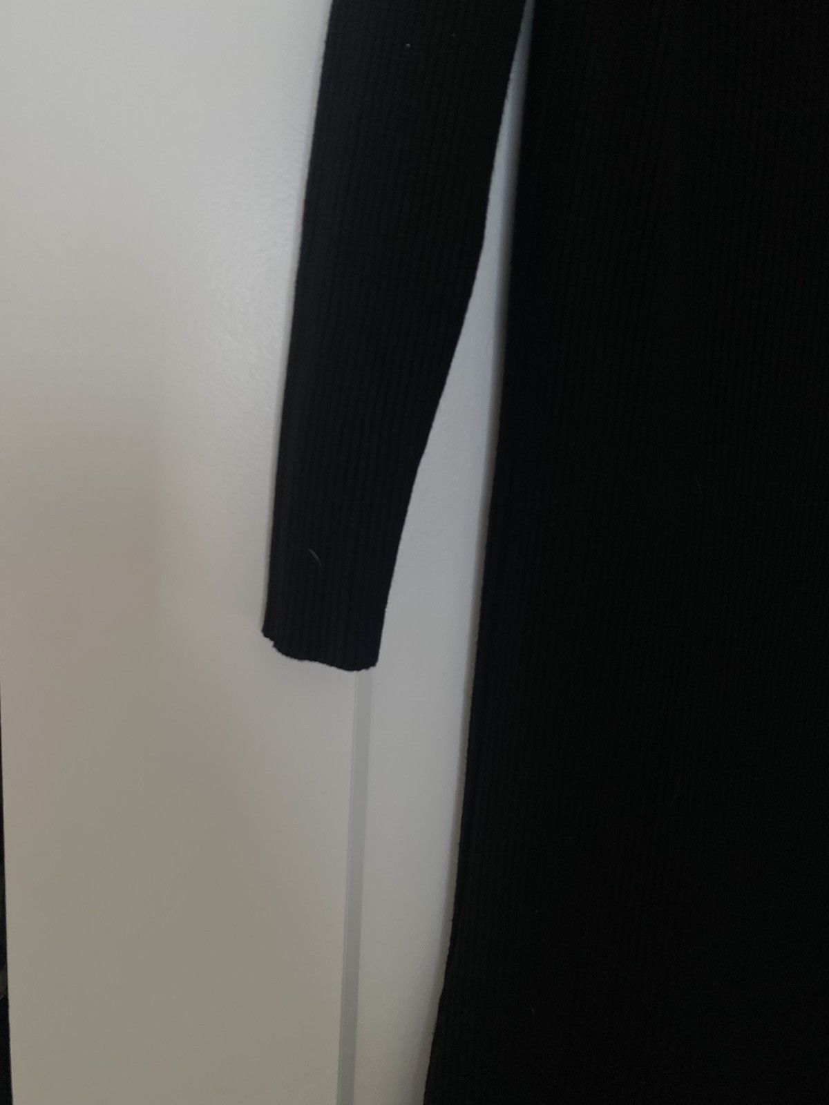 Other Dalia MacPhee Black Midi Sweater Pleated Ombre Size 2X Size XXL / US 16-18 / IT 52-54 - 4 Thumbnail