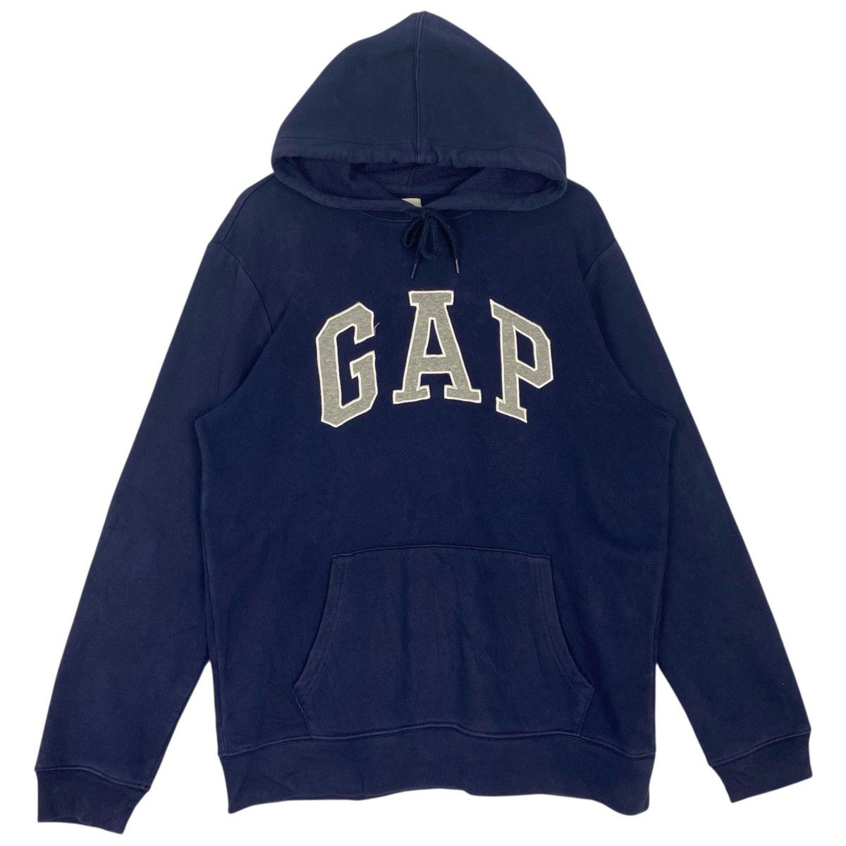 Other Vintage GAP Hoodie Big Logo Embroidered Blue Size US M / EU 48-50 / 2 - 1 Thumbnail