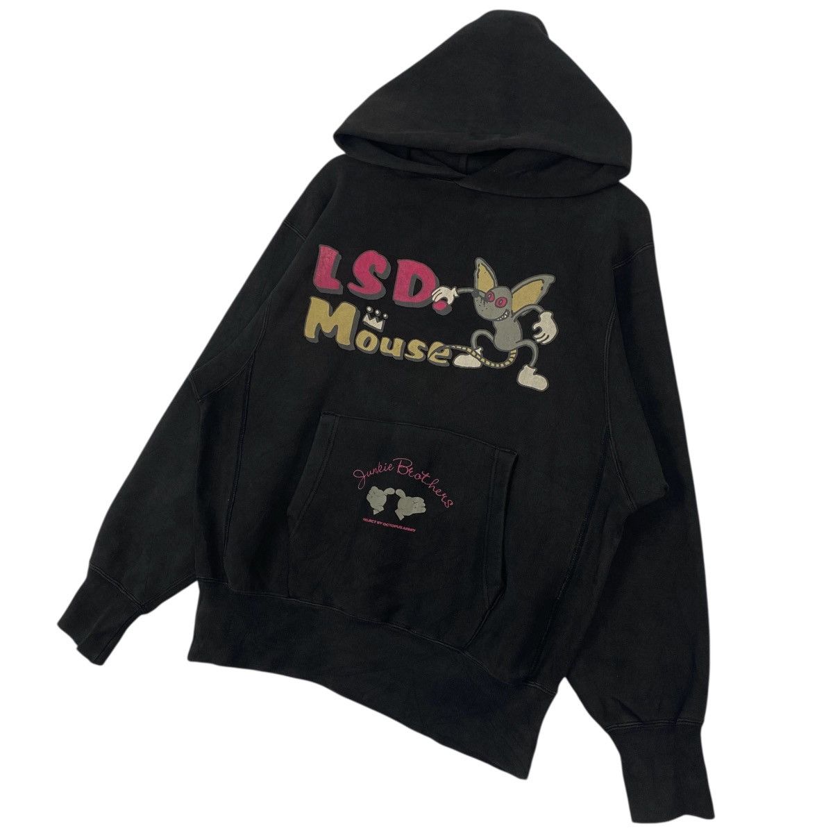 Other Vintage Octopus Army Hoodie Big Logo Black Pullover Size L Size US M / EU 48-50 / 2 - 2 Thumbnail