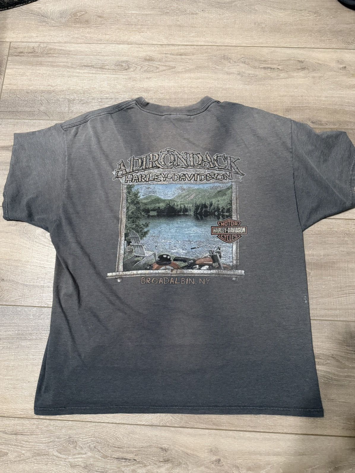 Harley Davidson Vintage Faded Tee Size US XL / EU 56 / 4 - 3 Thumbnail