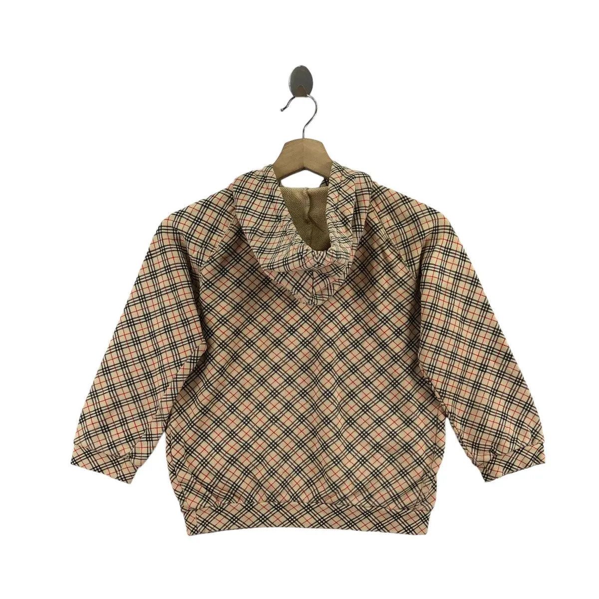 Burberry Vtg BURBERRY LONDON Nova Checks Cropped Top Hoodie Size US S / EU 44-46 / 1 - 3 Thumbnail