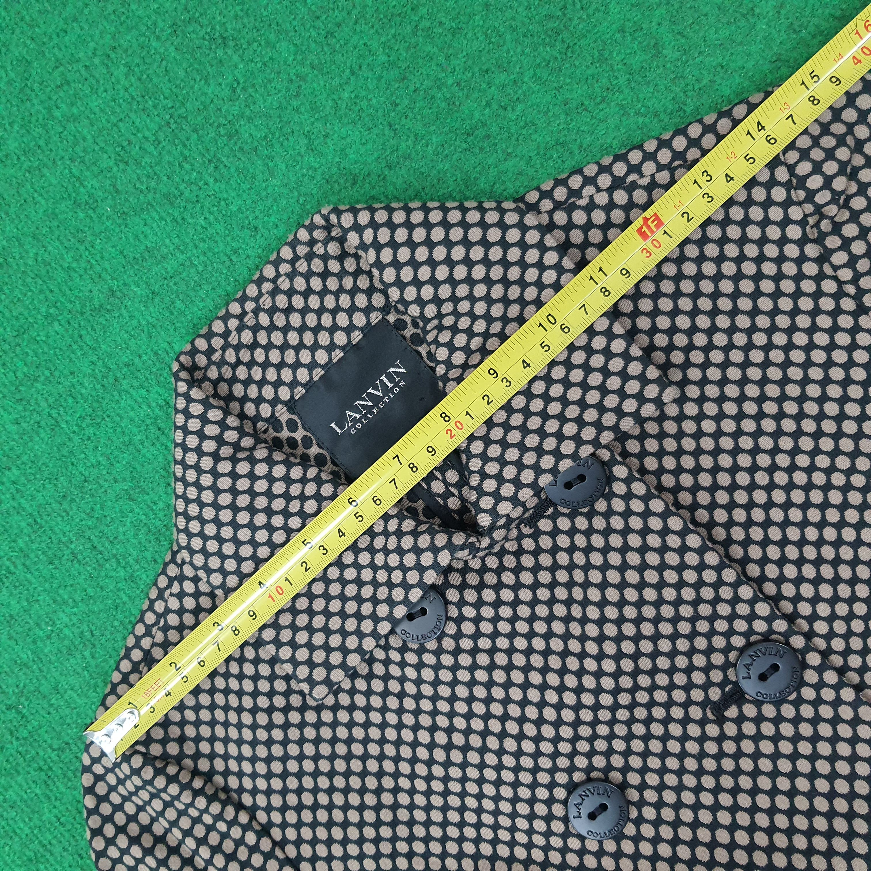 Lanvin Vintage Lanvin Blazer Jacket C255N22 Size XS / US 0-2 / IT 36-38 - 9 Thumbnail