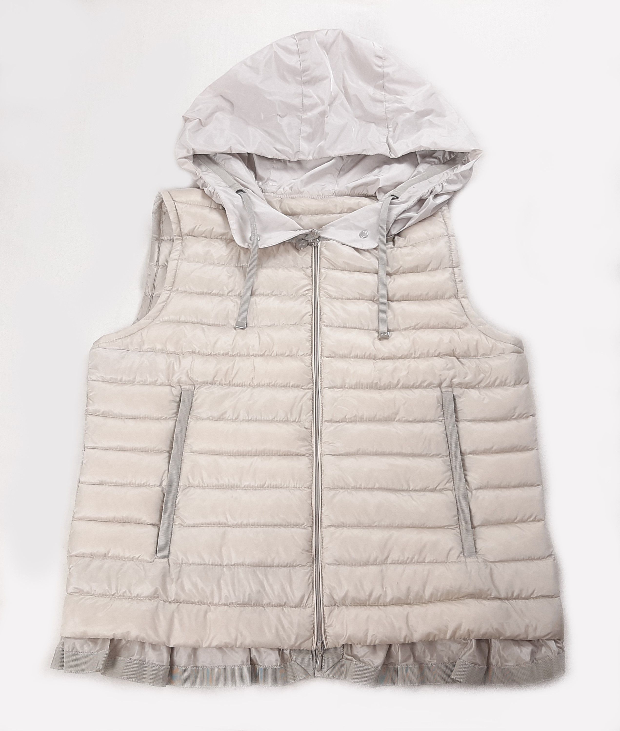 Moncler Moncler Lucila Gilet Off White Women's Size 4 Down Vest Size XL / US 12-14 / IT 48-50 - 6 Thumbnail