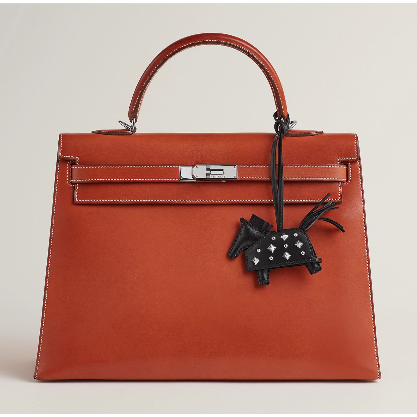 Hermes Hermes Horse Rodeo Robeo Rock Milo Leather Bag Charm Size ONE SIZE - 7 Thumbnail