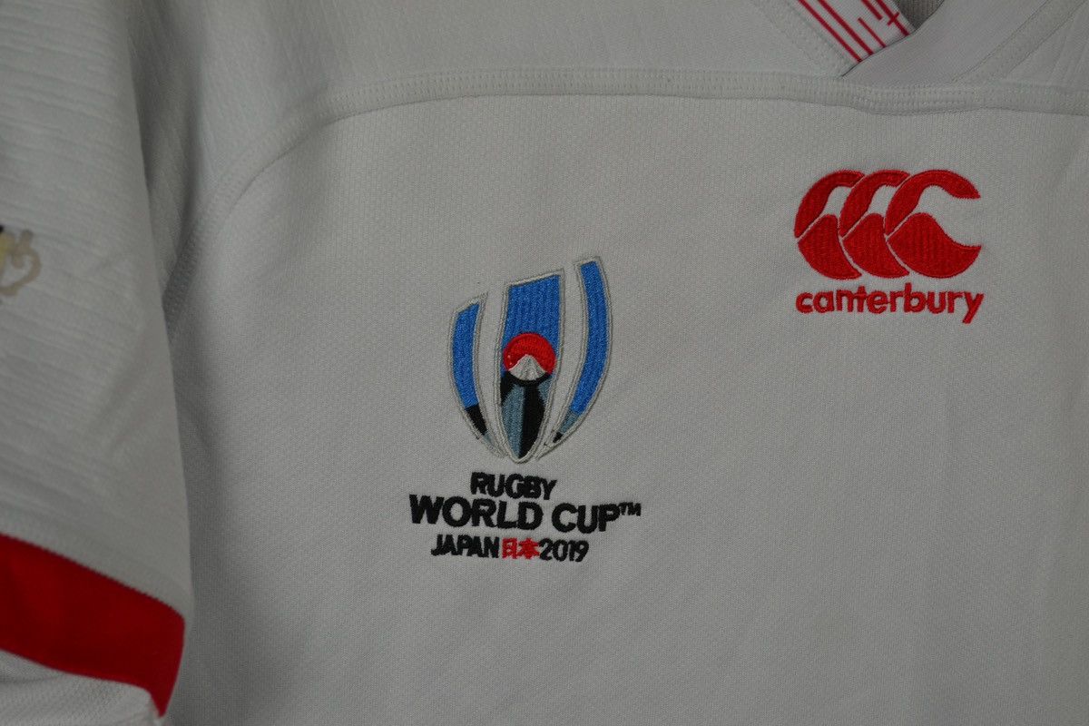 Canterbury of New Zealand England 2019 World Cup Rugby Union Shirt Canterbury Jersey Size US S / EU 44-46 / 1 - 5 Thumbnail
