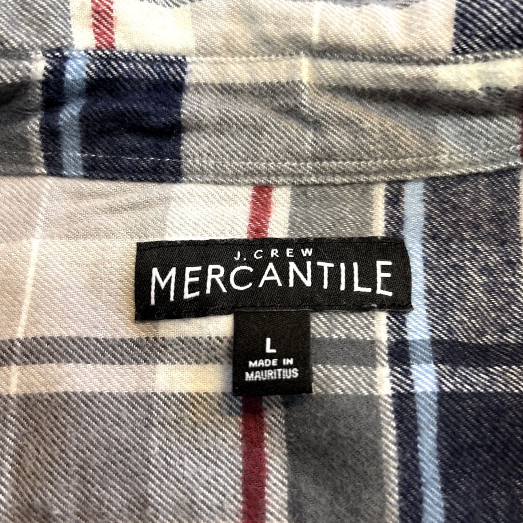 J.Crew J.CREW Mercantile Flex Men's Shirt Large Green Plaid Long Sleeve Button-Down Shirt Size US L / EU 52-54 / 3 - 2 Thumbnail