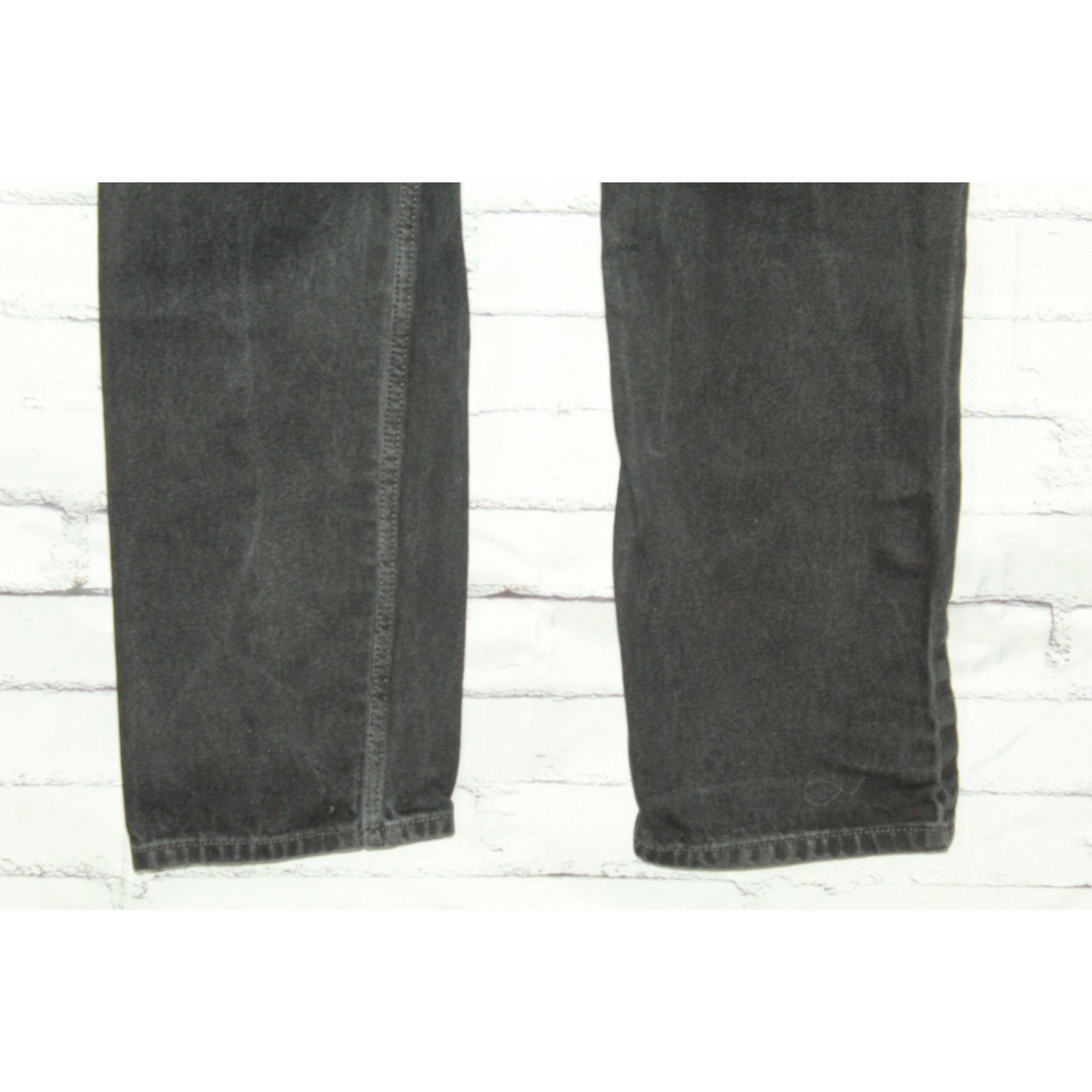 Levi's Levi's Men's 505 Regular Fit Jeans Straight Leg Black Size 3 Size US 36 / EU 52 - 11 Thumbnail