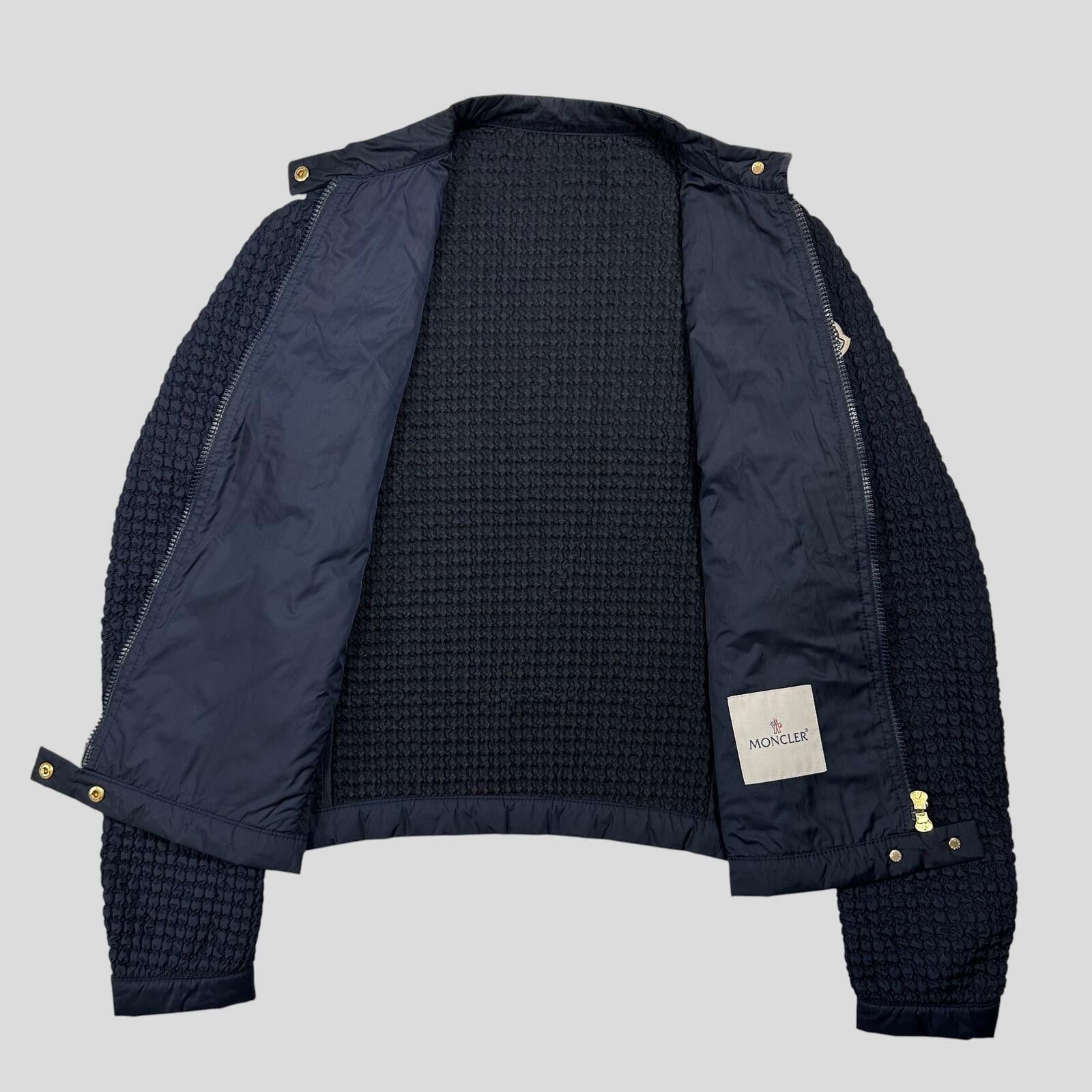 Moncler Moncler Marguerite 3D Bubble Wrap Quilted Biker Jacket - 1 Size S / US 4 / IT 40 - 6 Thumbnail