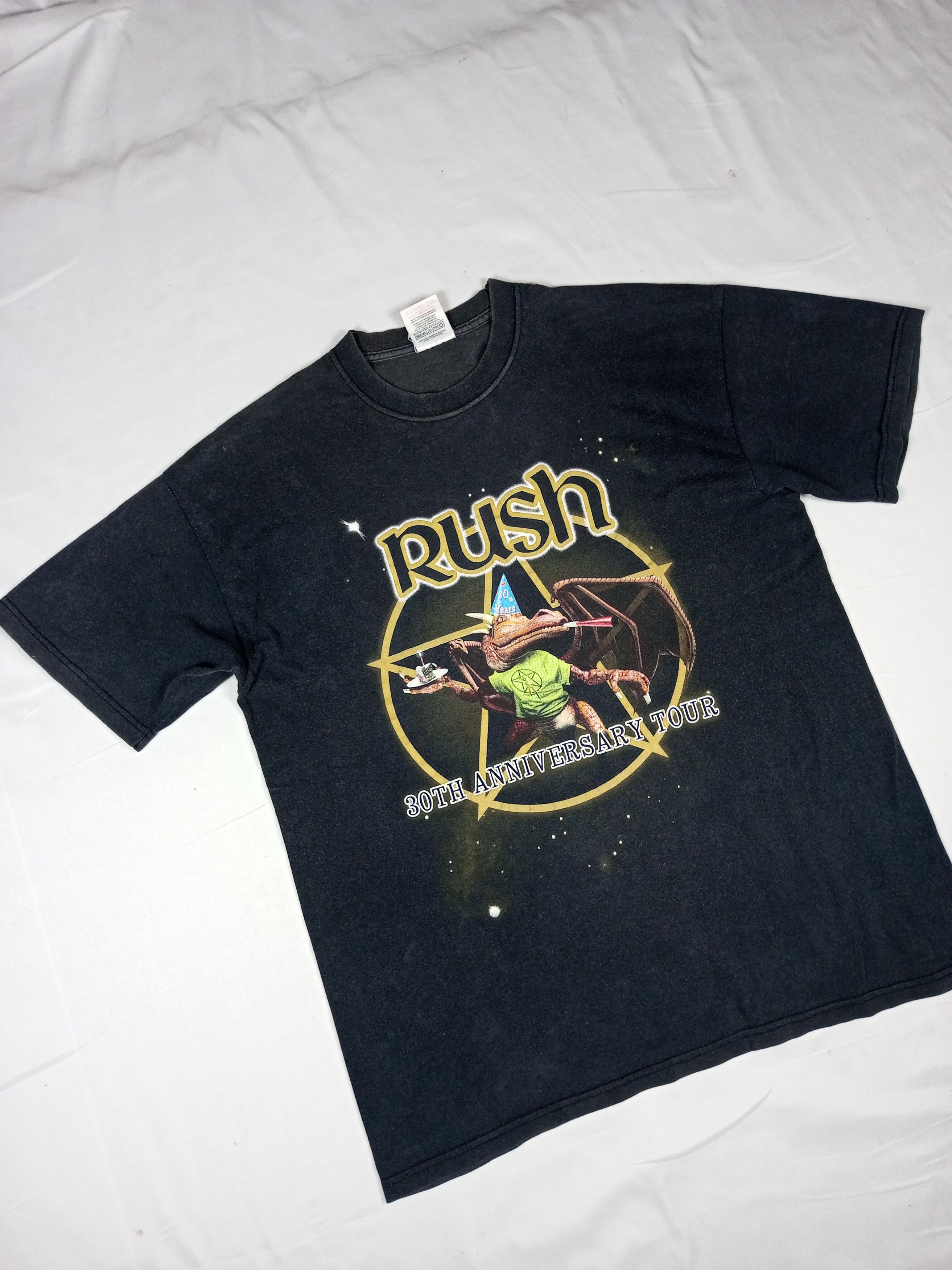 Band Tees Vintage 20s Rush 30th Anniversary Tour Tee Size US M / EU 48-50 / 2 - 3 Thumbnail