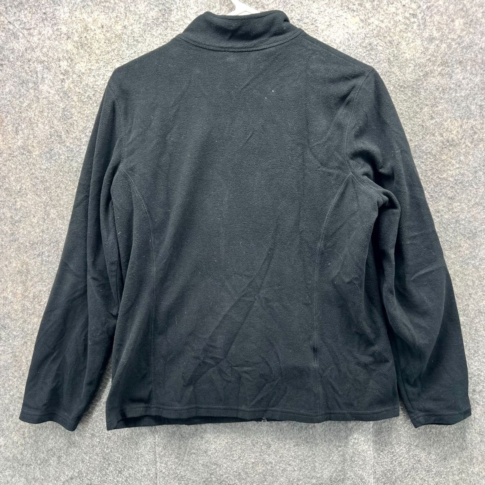 Eddie Bauer VINTAGE Eddie Bauer Jacket Womens Medium Black Full Zip Fleece Mountain Outdoors Sweater Size M / US 6-8 / IT 42-44 - 2 Thumbnail