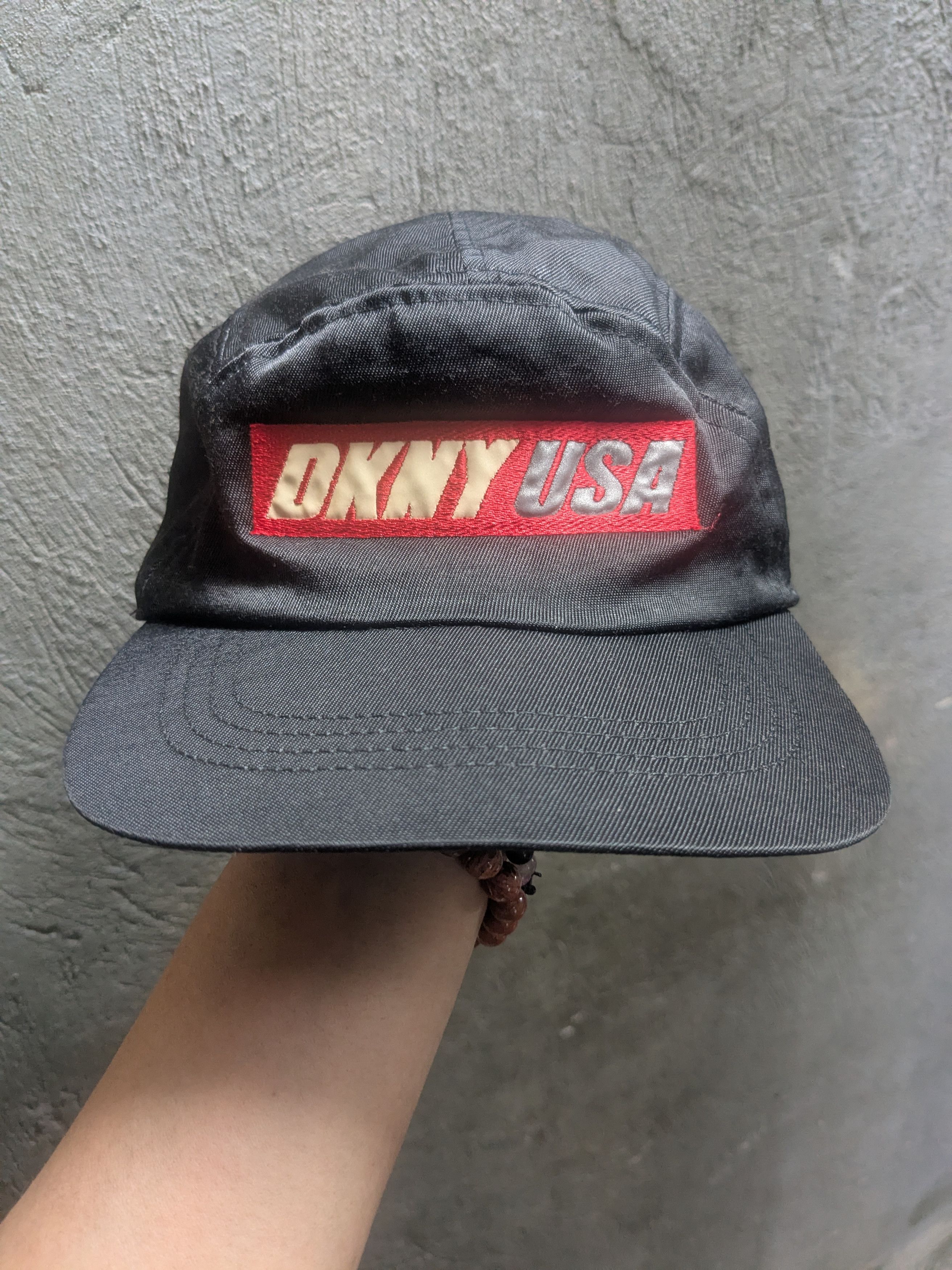 DKNY dkny usa vintage 90'$ authentic panel cap Size ONE SIZE - 1 Thumbnail