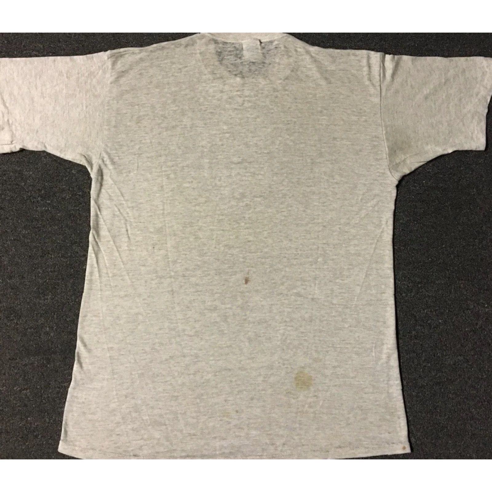 Market Vtg 90s Rudys Meat Market faded distressed shirt L XL USA Butcher Grunge Biker 80s Size US L / EU 52-54 / 3 - 2 Thumbnail