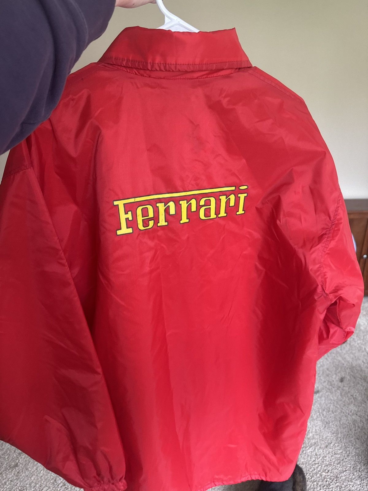 Ferrari × Vintage 1995 Ferrari Coach Jacket w/ Original Tag | Nice