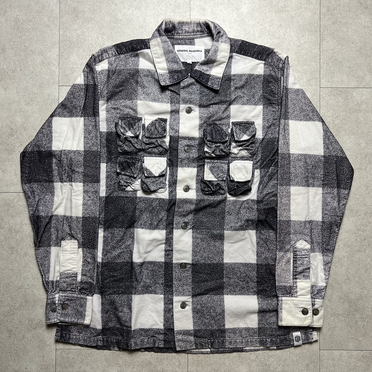 General Research 1998 Parasite 8 pocket flannel shirt