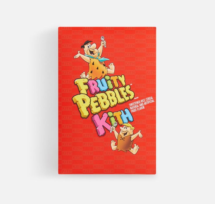 Kith Kith Treats Fruity Pebbles Collaboration Cereal Box Grailed