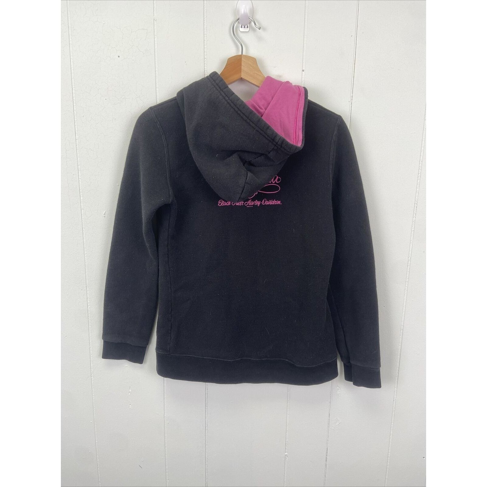 Harley Davidson Harley Davidson Black & Pink 2016 Women’s Sweater Size Small Size S / US 4 / IT 40 - 5 Thumbnail