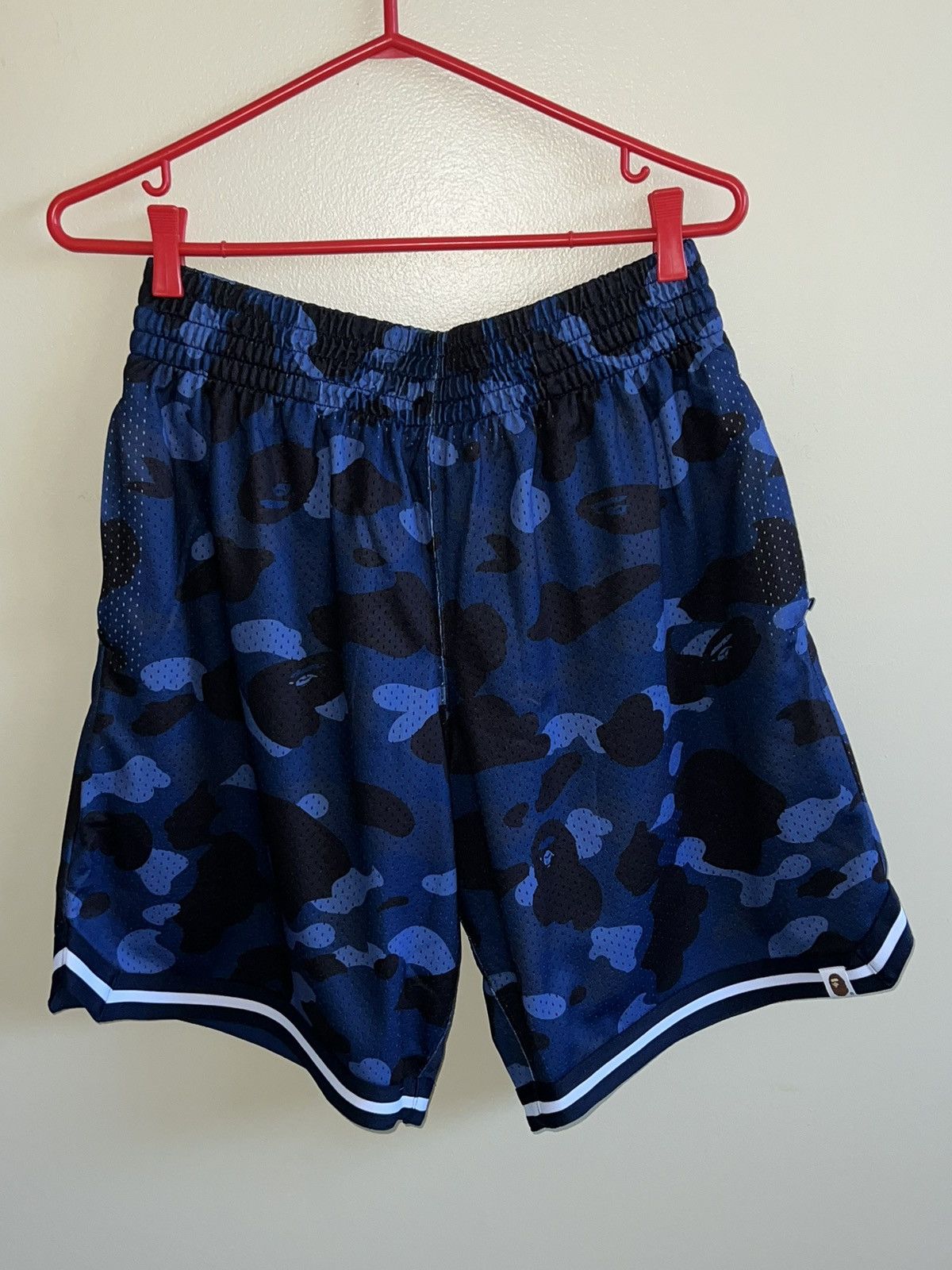 Bape A Bathing ape camo basketball shorts Size US 30 / EU 46 - 1 Thumbnail