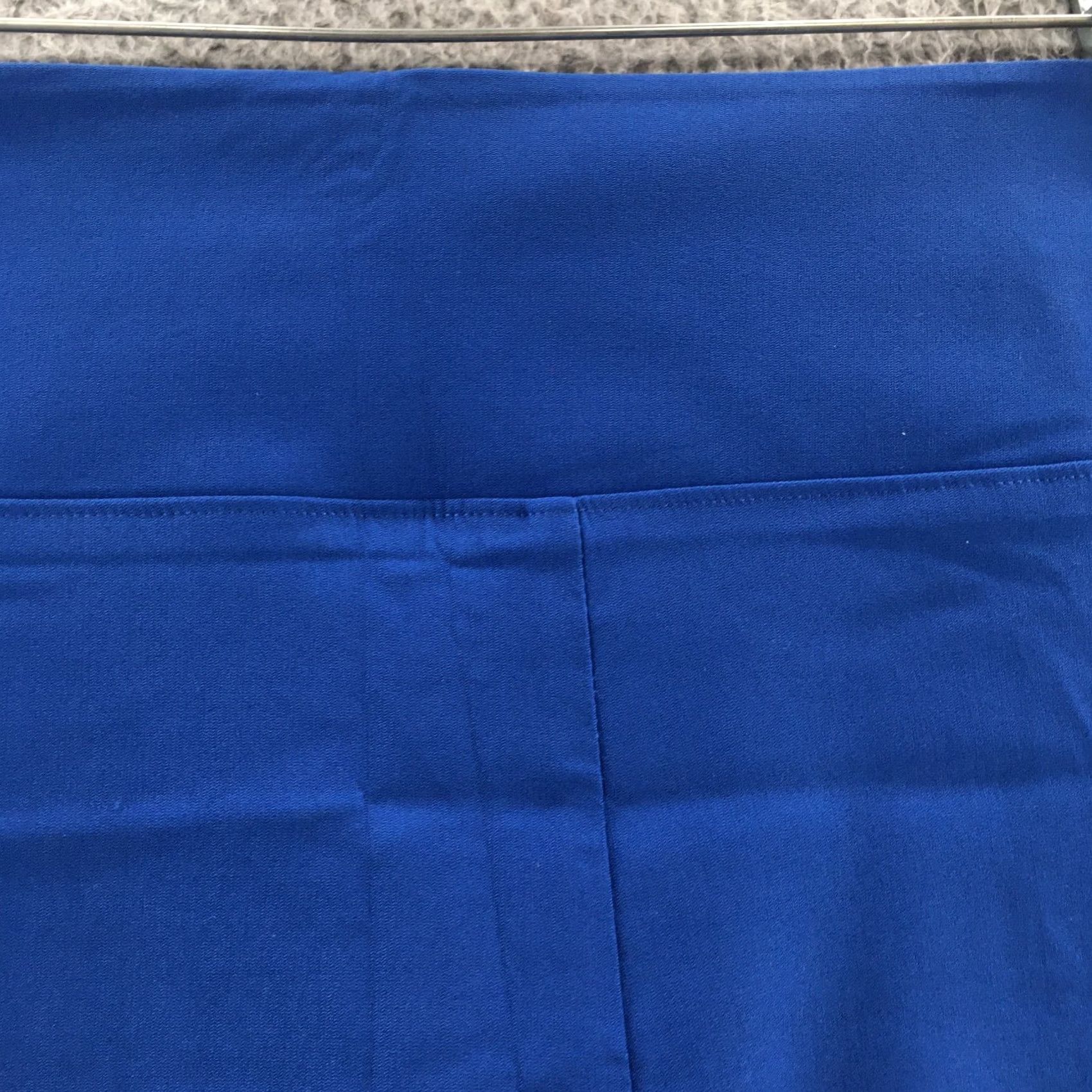 Worthington Worthington Skinny Pants Womens 26W Blue Flat Front Pull On NEW Pants Size 26" / US 2 / IT 38 - 3 Thumbnail
