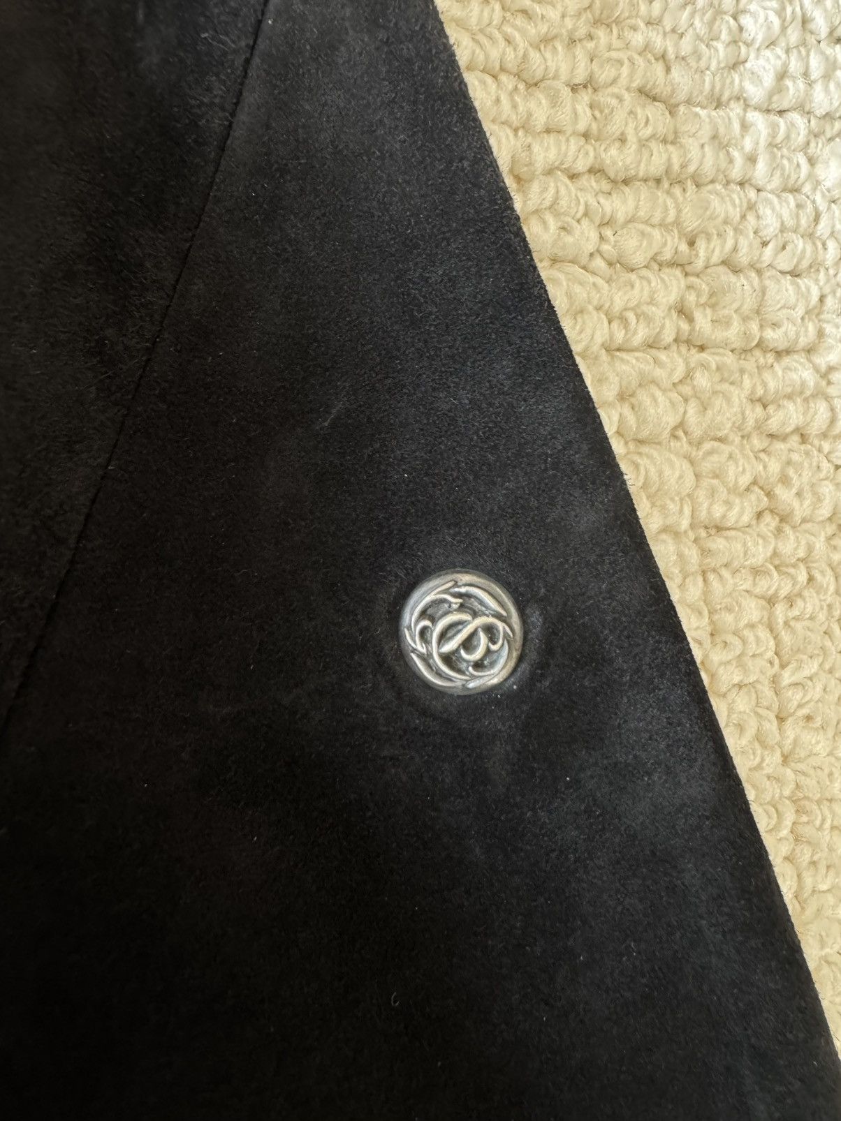 Chrome Hearts CHROME HEARTS Black 1 of 1 Mult patch Leather Coat Size US L / EU 52-54 / 3 - 8 Thumbnail