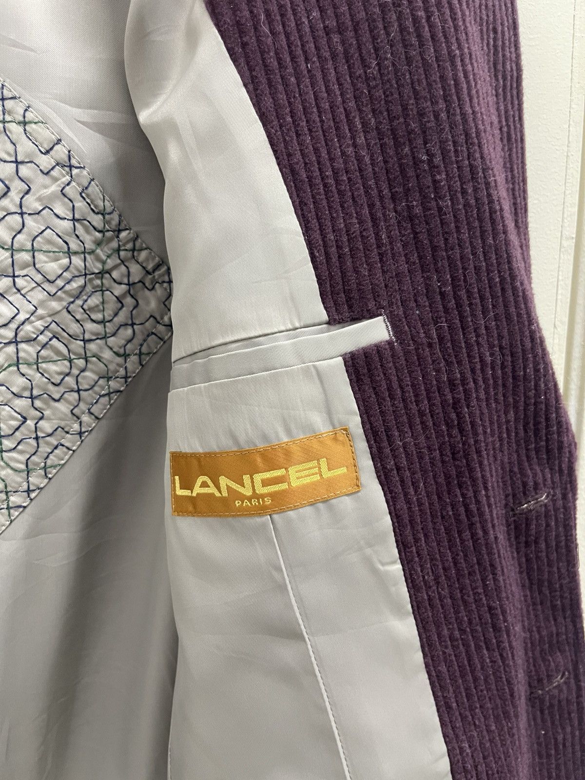 Lancel Lancel Corduroy 4 Pocket Button Blazers Coat Size 46R - 13 Thumbnail