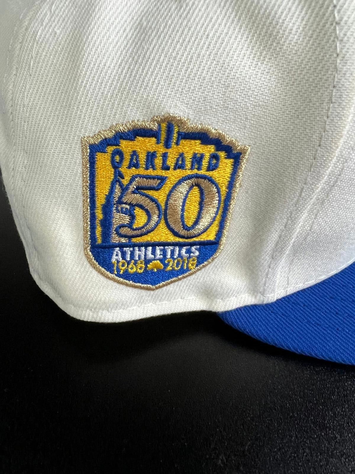 New Era Topperz Oakland Athletics A’s Fitted 7 3/8 Two Tone Size ONE SIZE - 4 Thumbnail