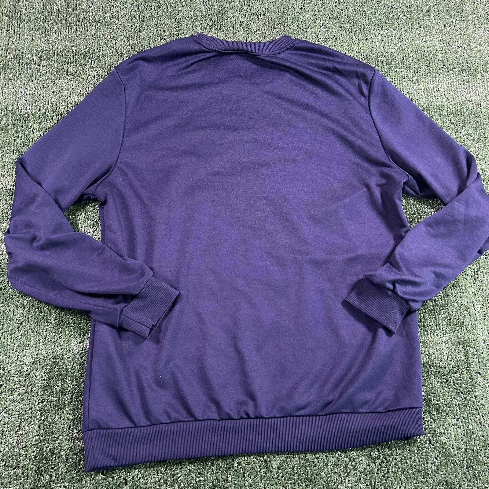 Other Blue Crewneck Sweatshirt with Star Graphic. Medijm Size US M / EU 48-50 / 2 - 5 Thumbnail