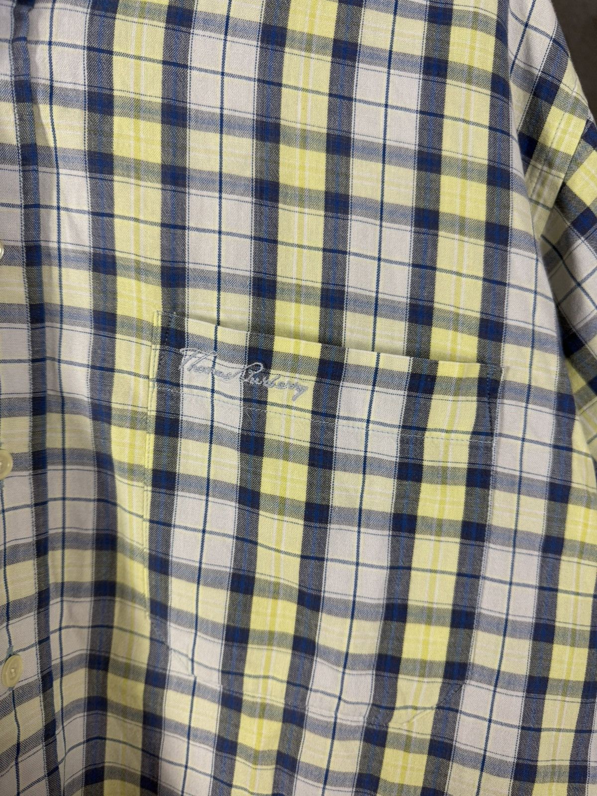 Burberry Thomas Burberry luxury designer vintage shirt Size US XXL / EU 58 / 5 - 3 Thumbnail