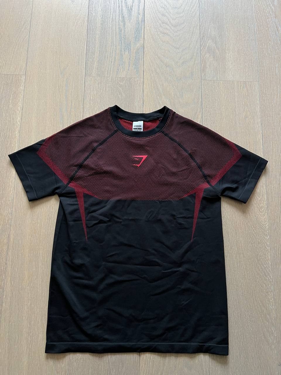 Gymshark Gymshark Onyx V5 5.0 Black/Red T-Shirt David Laid (M