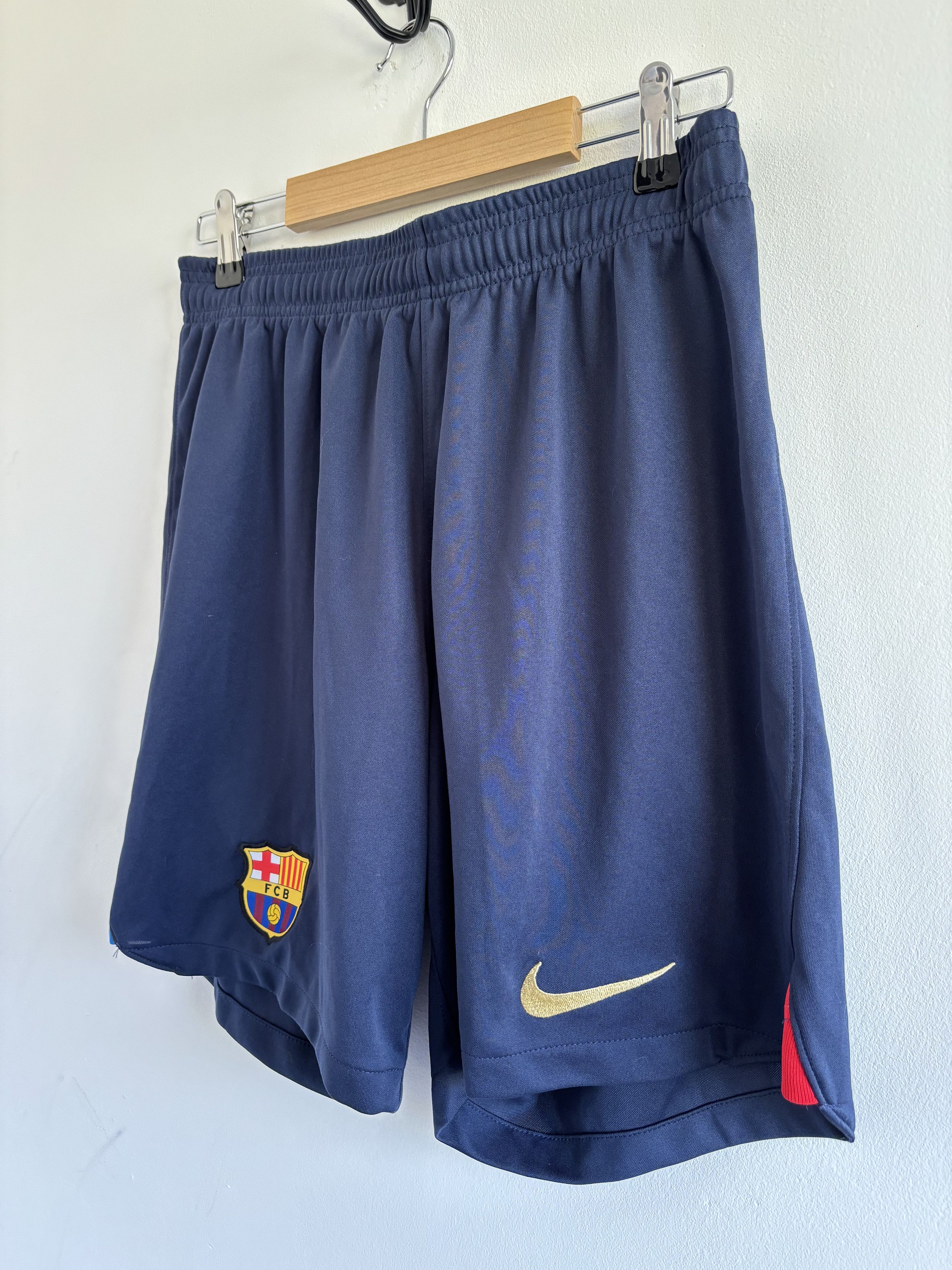 Nike Nike FC Barcelona 2022/23 Stadium Home Men's Shorts Size US 32 / EU 48 - 3 Thumbnail