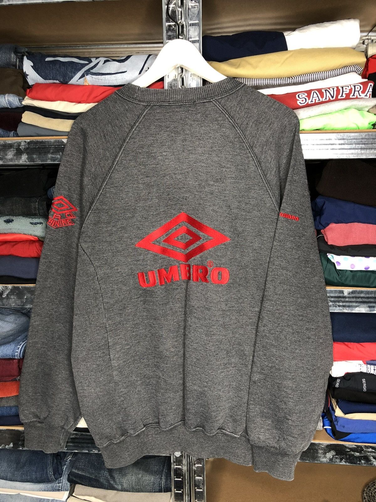 トップス UMBRO 90s Vintage sweat y2k oasis liam UMBRO 90s Vintage sweat y2k oasis liam