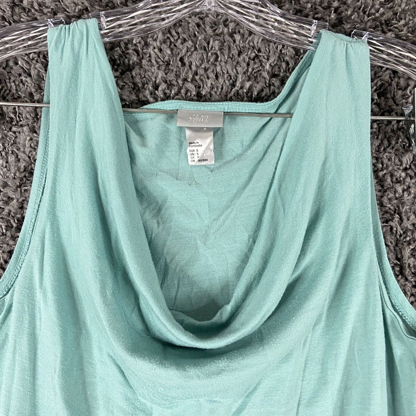 H&M H&M Tank Women S Blue Tank Top Size S / US 4 / IT 40 - 5 Thumbnail