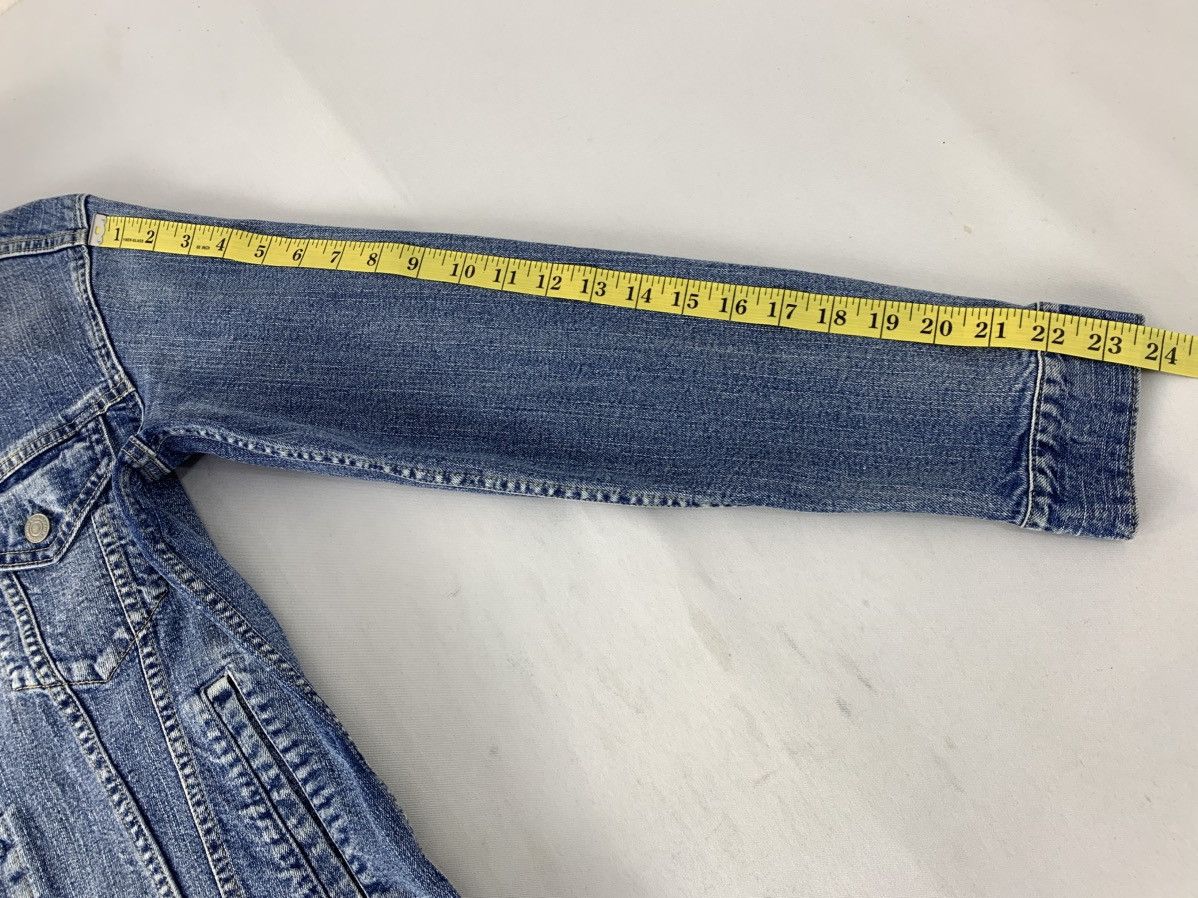 Uniqlo Indigo Denim Jacket Double Pocket Western Style Size M / US 6-8 / IT 42-44 - 12 Thumbnail