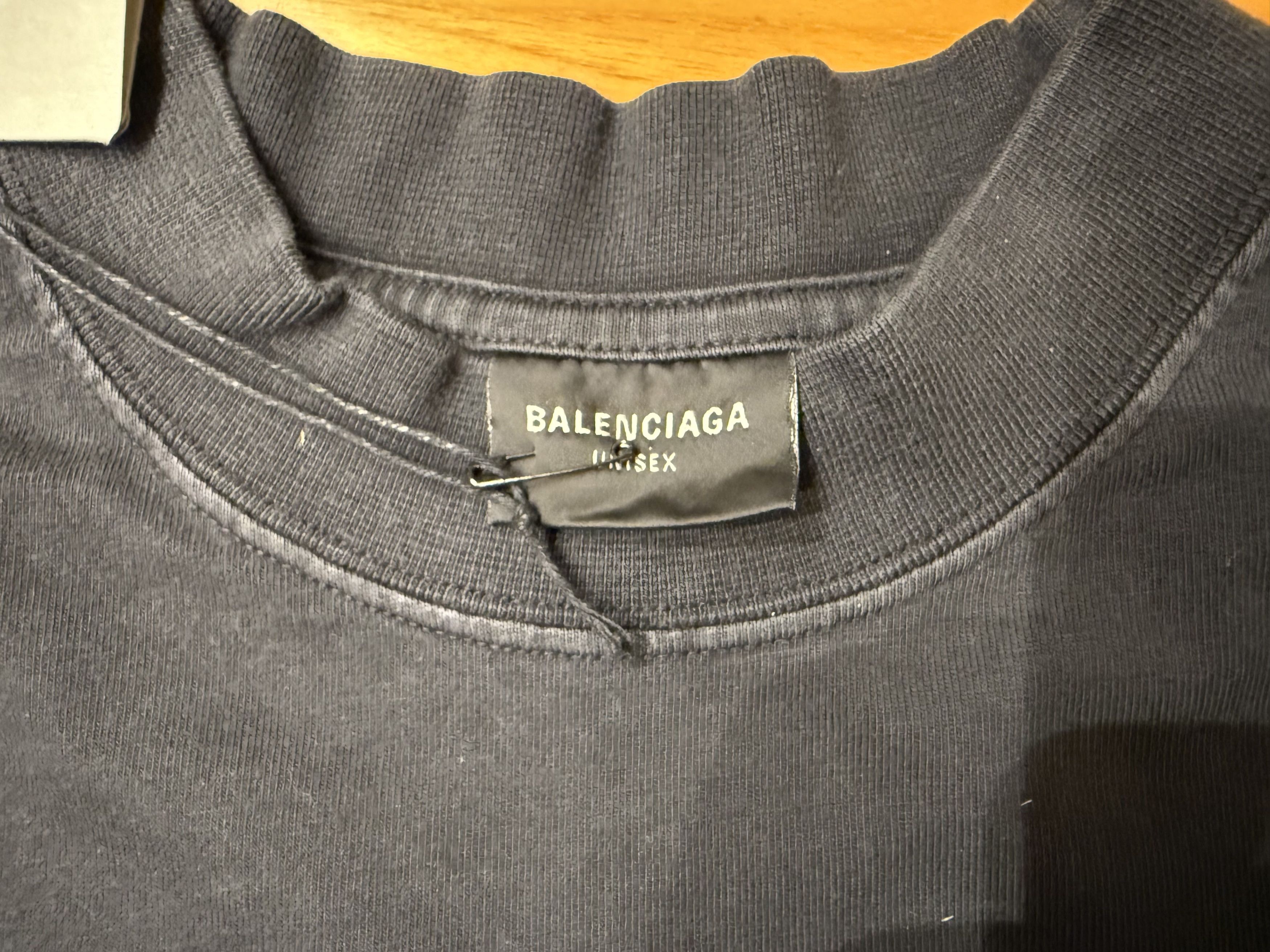 Balenciaga SS'24 T-shirt Paris Logo Print Size US XS / EU 42 / 0 - 4 Thumbnail