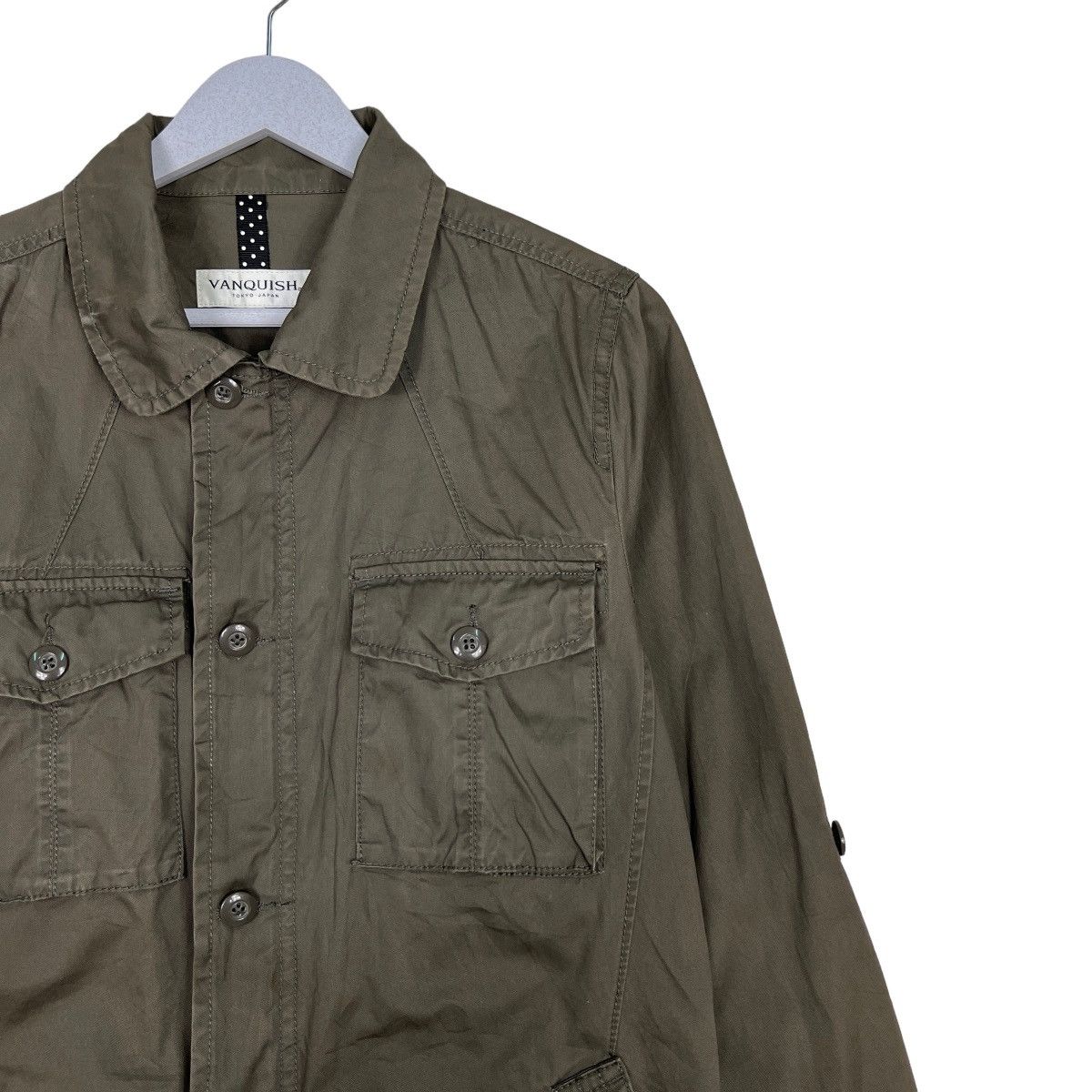 Vanquish VANQUISH MILITARY STYLE CARGO JACKET Size US M / EU 48-50 / 2 - 6 Thumbnail