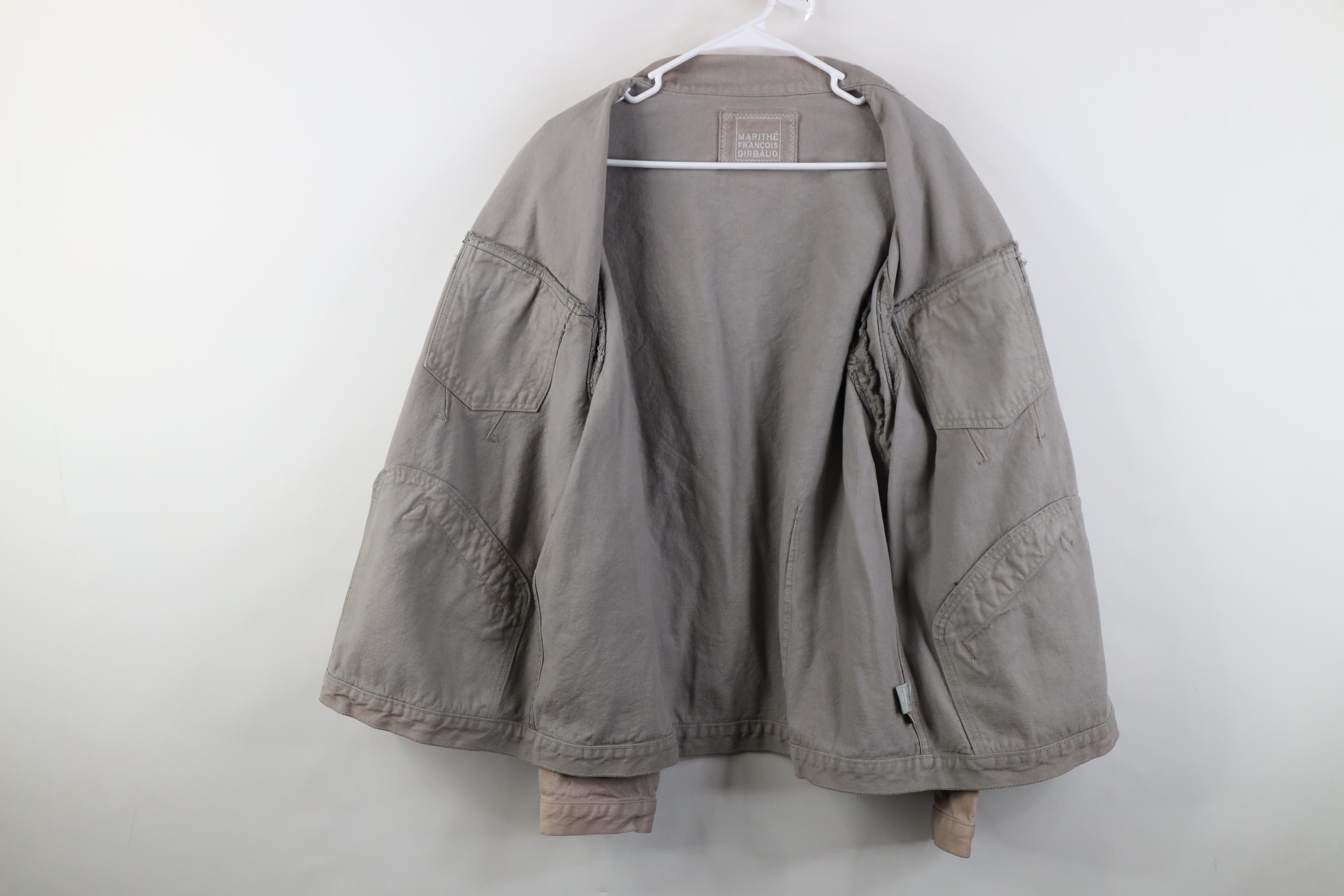 Marithe + Francois Girbaud Vintage 90s Marithe Francois Girbaud Denim Jean Jacket Size US XL / EU 56 / 4 - 10 Thumbnail