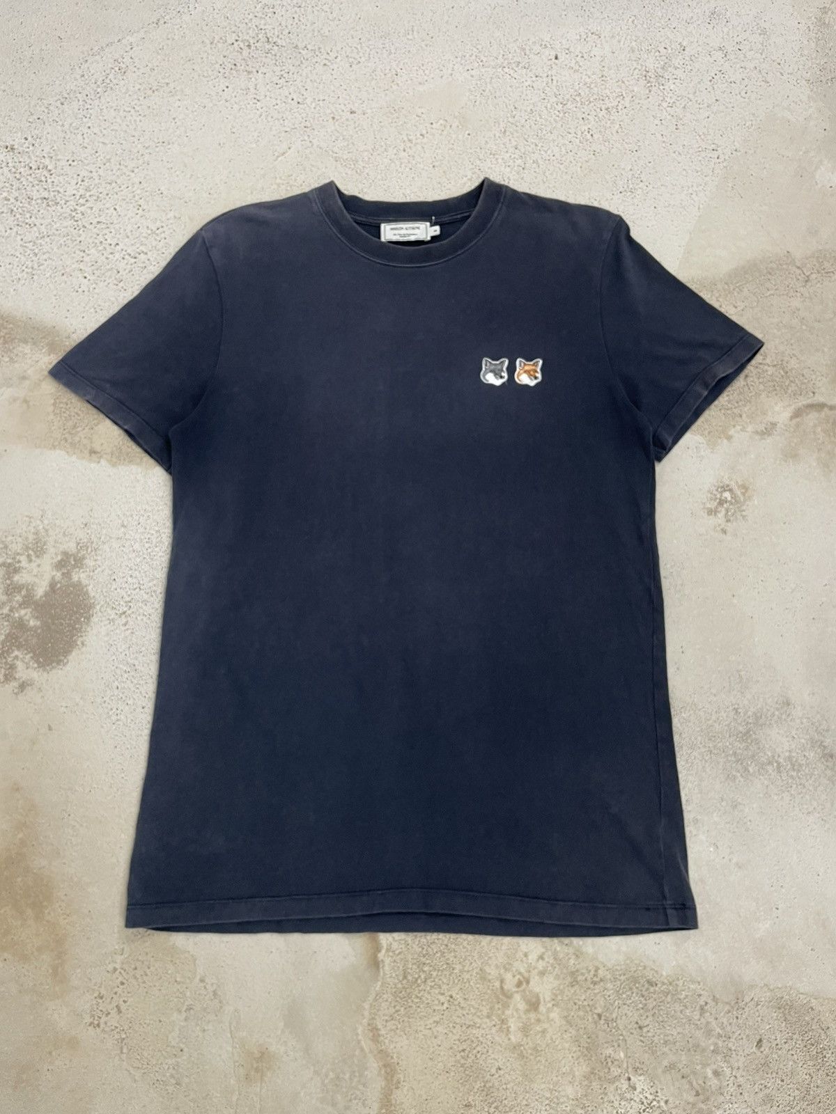 Designer × Maison Kitsune Sunfaded Maison Kitsune Small Fox Paris Size US S / EU 44-46 / 1 - 1 Thumbnail