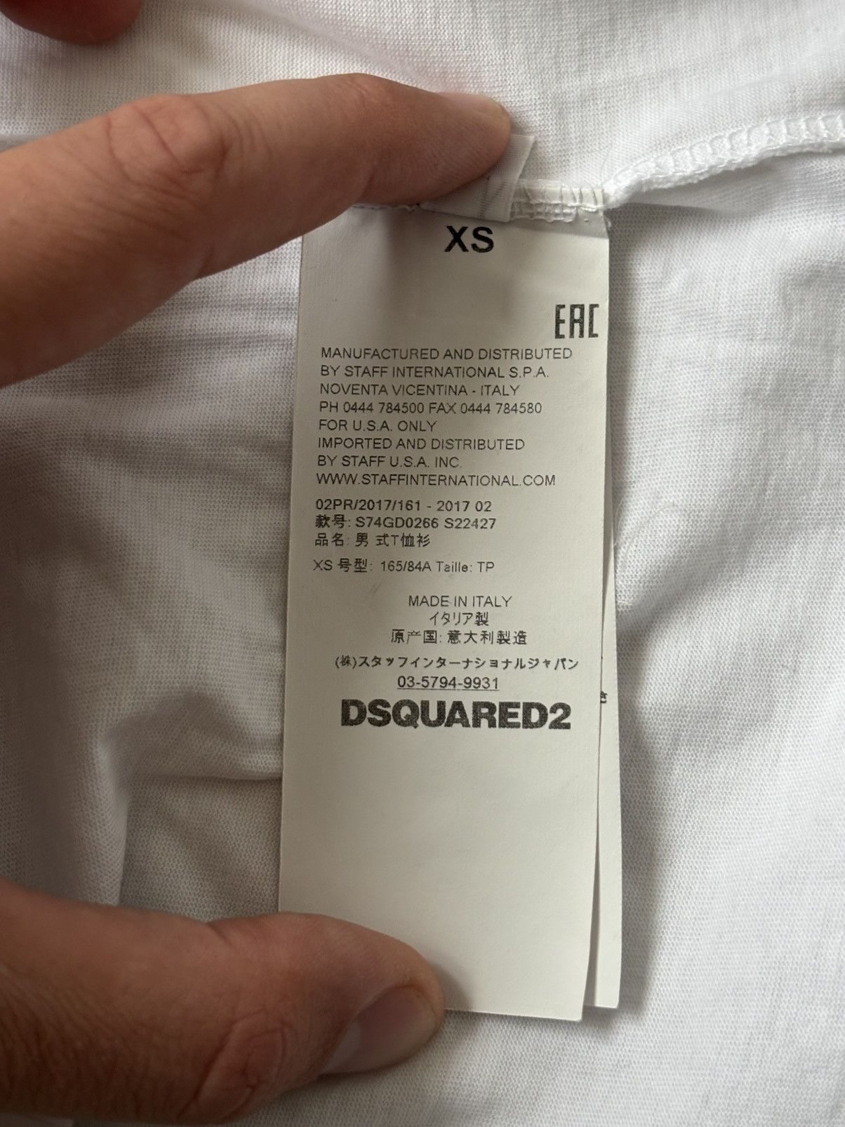 Dsquared2 Dsquared2 Mountains T-Shirt Size US XS / EU 42 / 0 - 6 Thumbnail