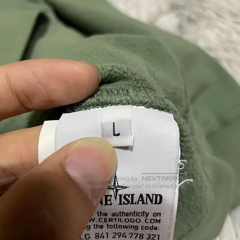 Stone Island Stone Island Round neck sweater basic sweater green L code Size US L / EU 52-54 / 3 - 5 Thumbnail