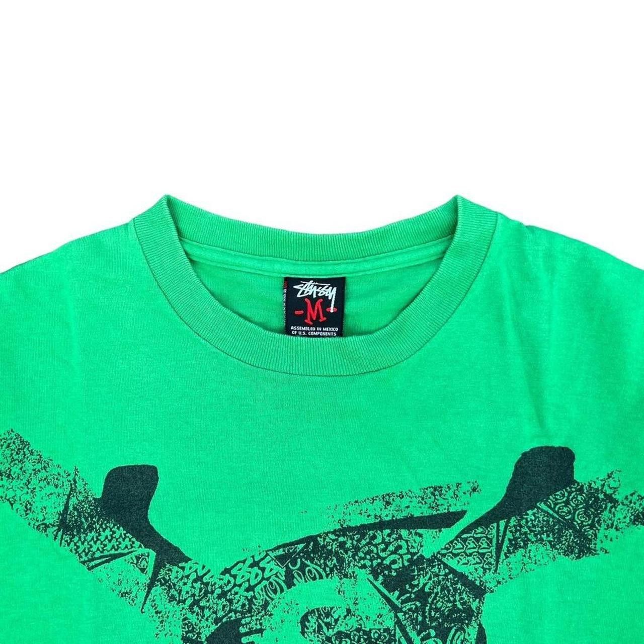 Stussy Vintage 2000s Stussy Skull T-shirt - Medium Size US M / EU 48-50 / 2 - 3 Thumbnail