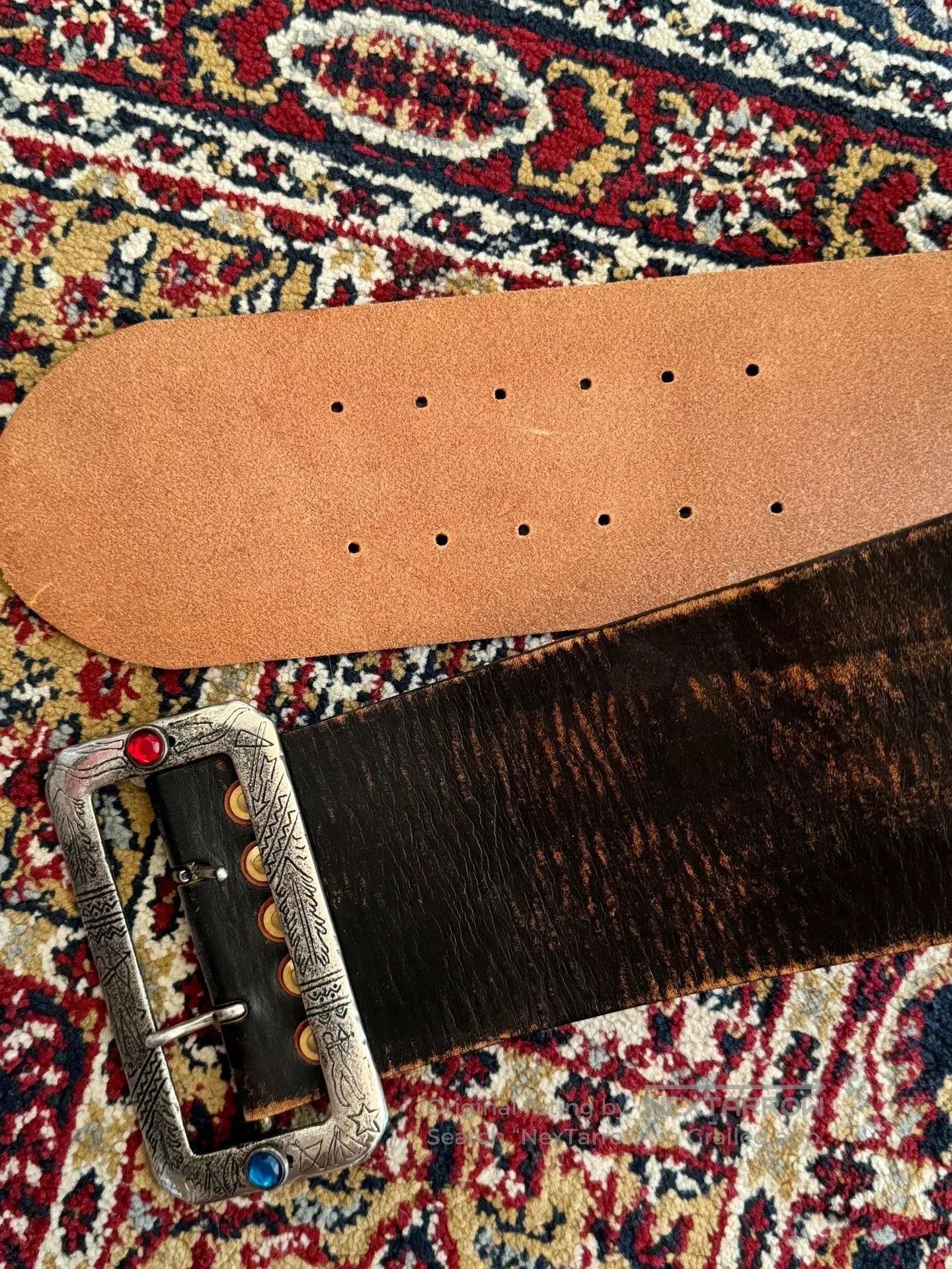 Kapital Kapital Western Belt with Gem Embellishments. Size ONE SIZE - 5 Thumbnail