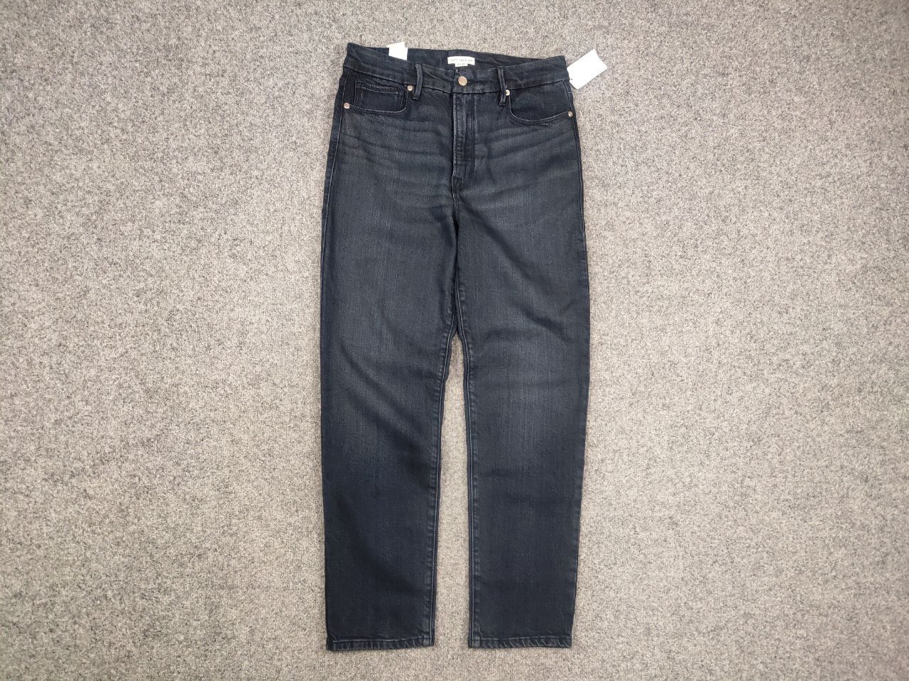Good American Good American classic Design Ankle Dark Blue Denim Jeans Size 30" / US 8 / IT 44 - 2 Thumbnail