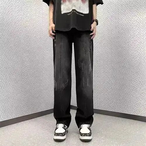 Japanese Brand VIBE Vintage loose fitting straight leg jeans Size US 34 / EU 50 - 2 Thumbnail
