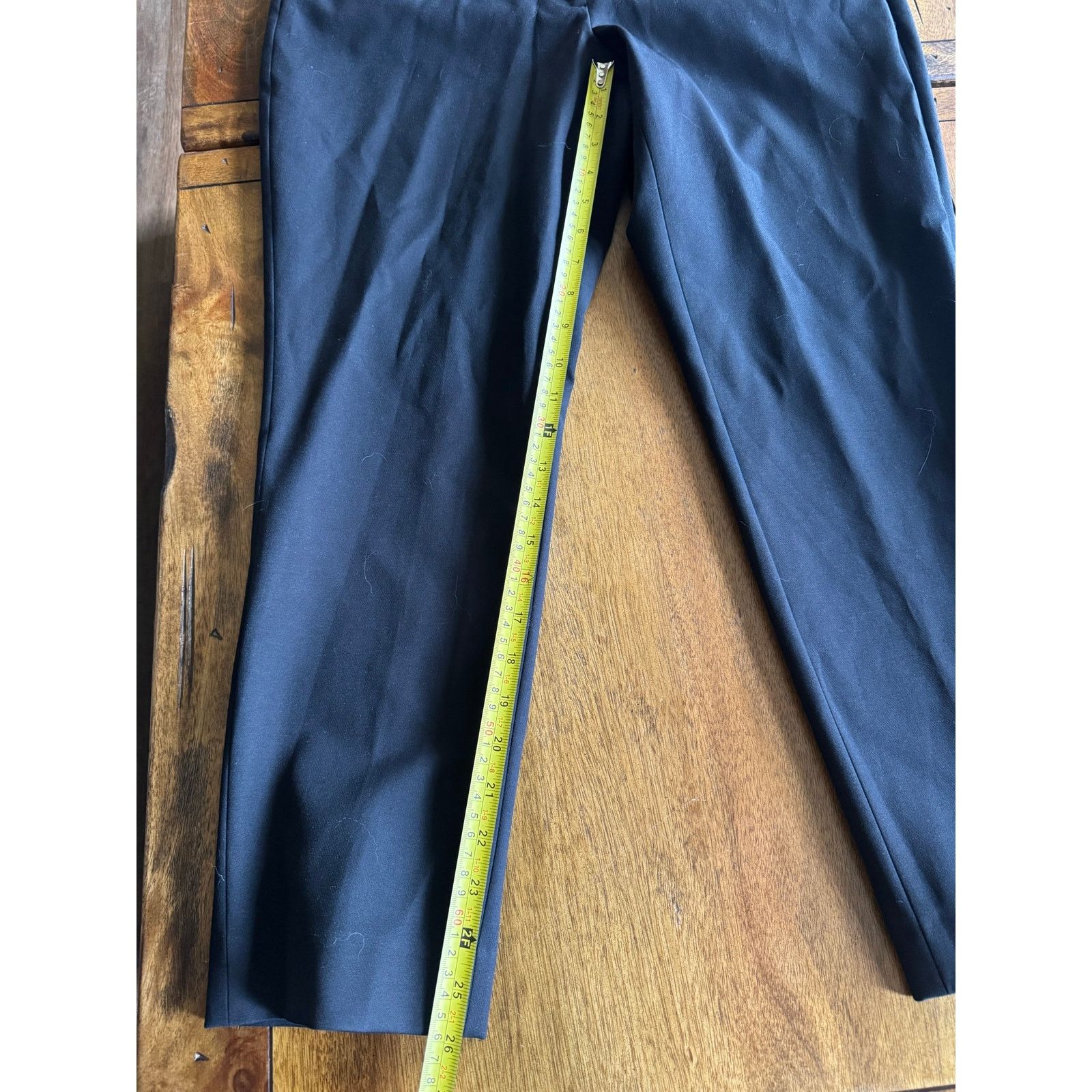 White House Black Market White House Black Market Slim Ankle Pants Womens 10 Curvy Size 32" / US 10 / IT 46 - 8 Thumbnail
