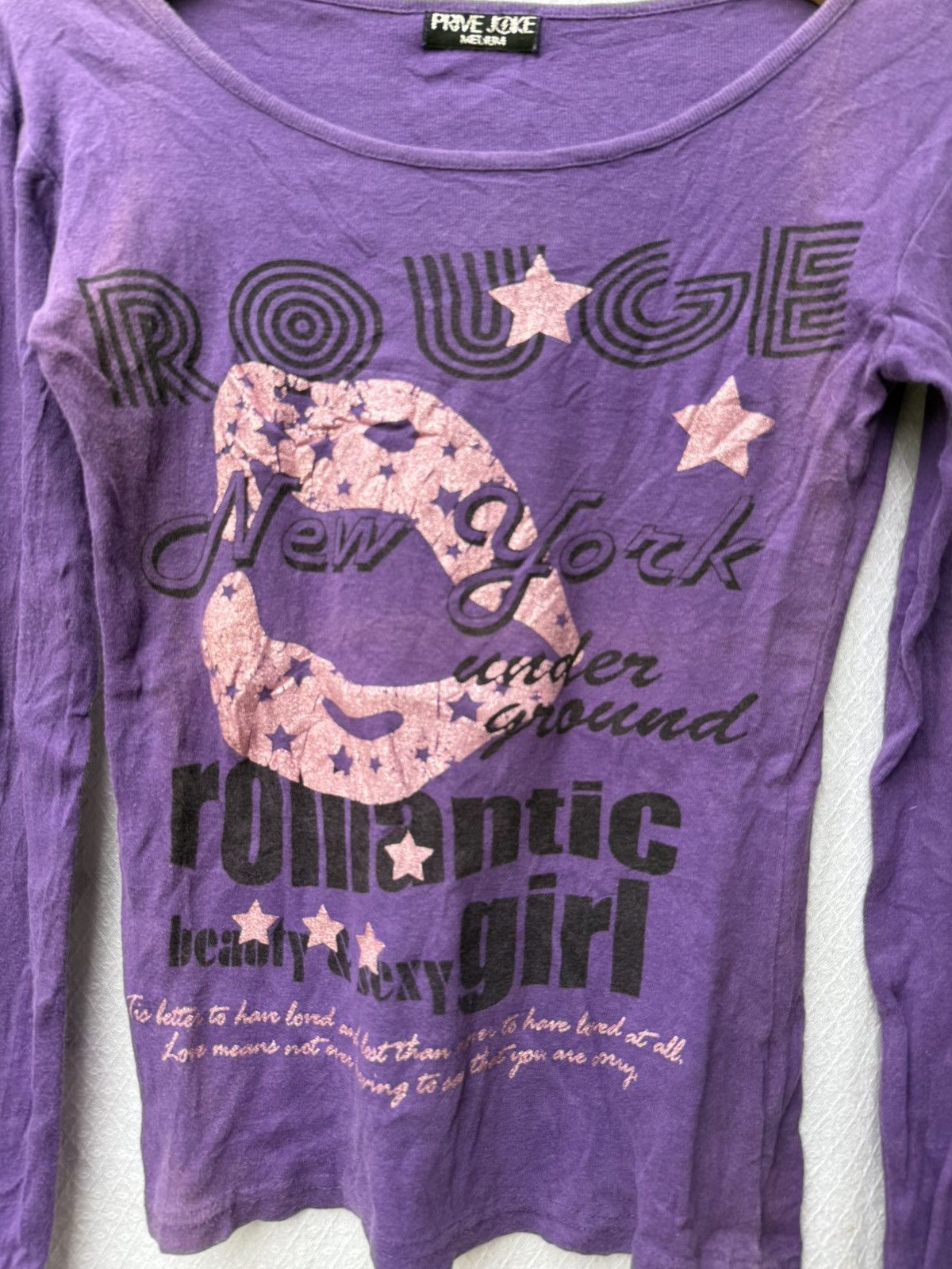 Hysteric Glamour Prove Joke Poem Longsleeve Size US XS / EU 42 / 0 - 3 Thumbnail
