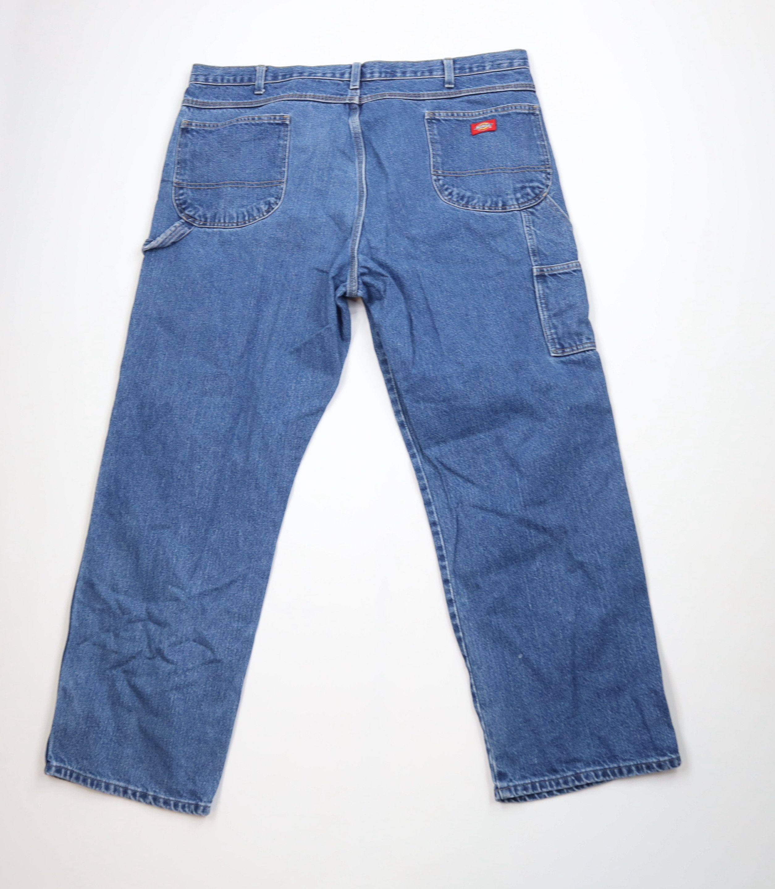Dickies Vintage Y2K Dickies Spell Out Wide Leg Dungaree Denim Jeans Size US 44 / EU 60 - 7 Thumbnail